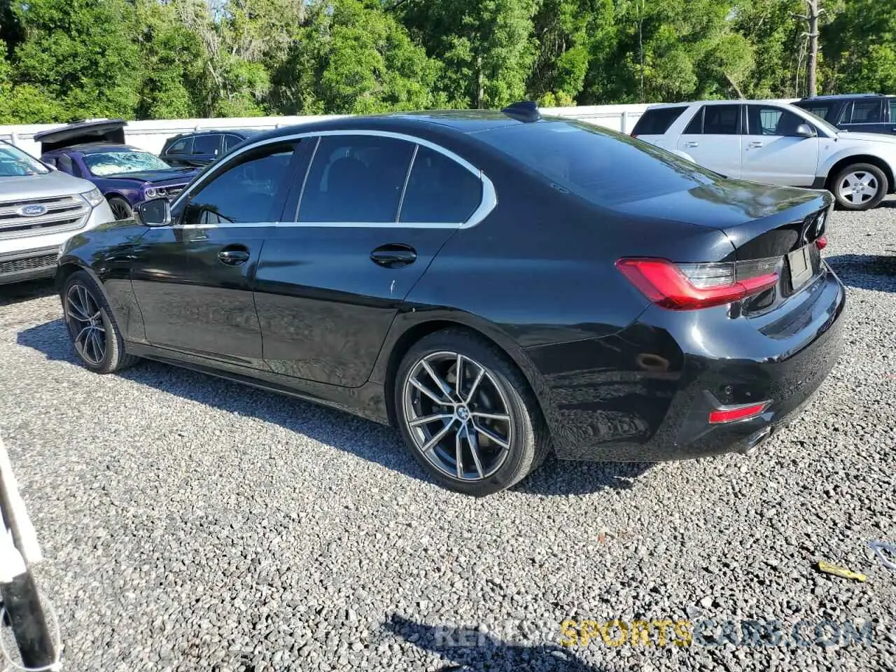 2 Photograph of a damaged car 3MW5R1J00L8B16791 BMW 3 SERIES 2020