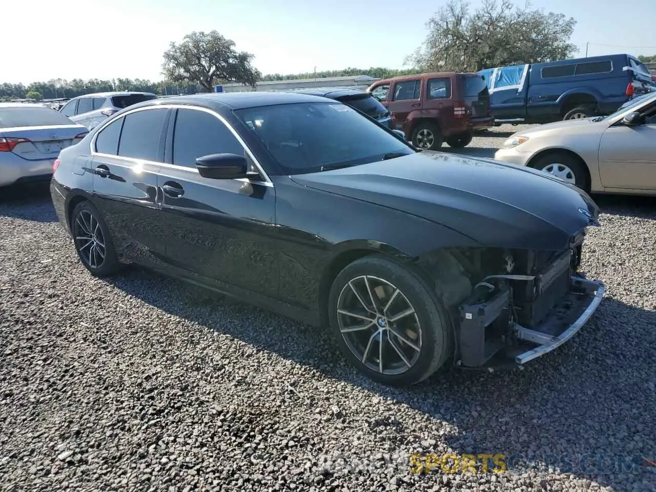 4 Photograph of a damaged car 3MW5R1J00L8B16791 BMW 3 SERIES 2020