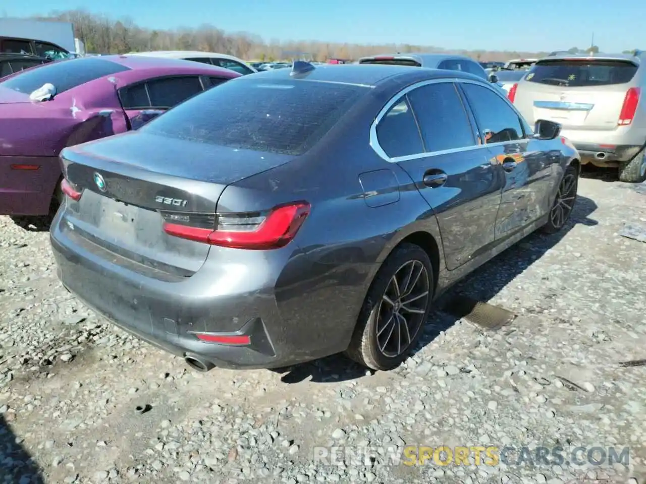 4 Photograph of a damaged car 3MW5R1J00L8B22073 BMW 3 SERIES 2020