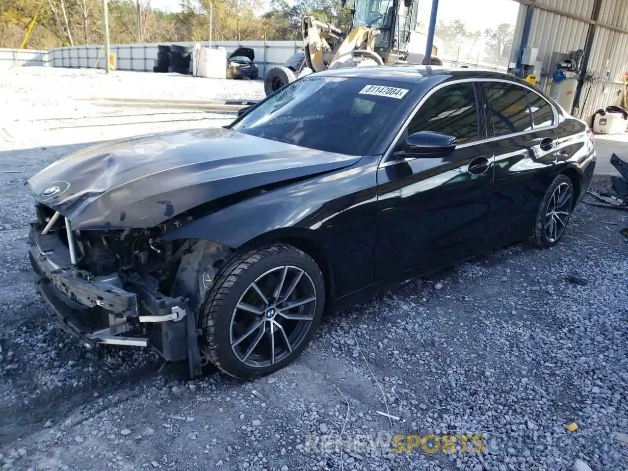 1 Photograph of a damaged car 3MW5R1J00L8B23336 BMW 3 SERIES 2020