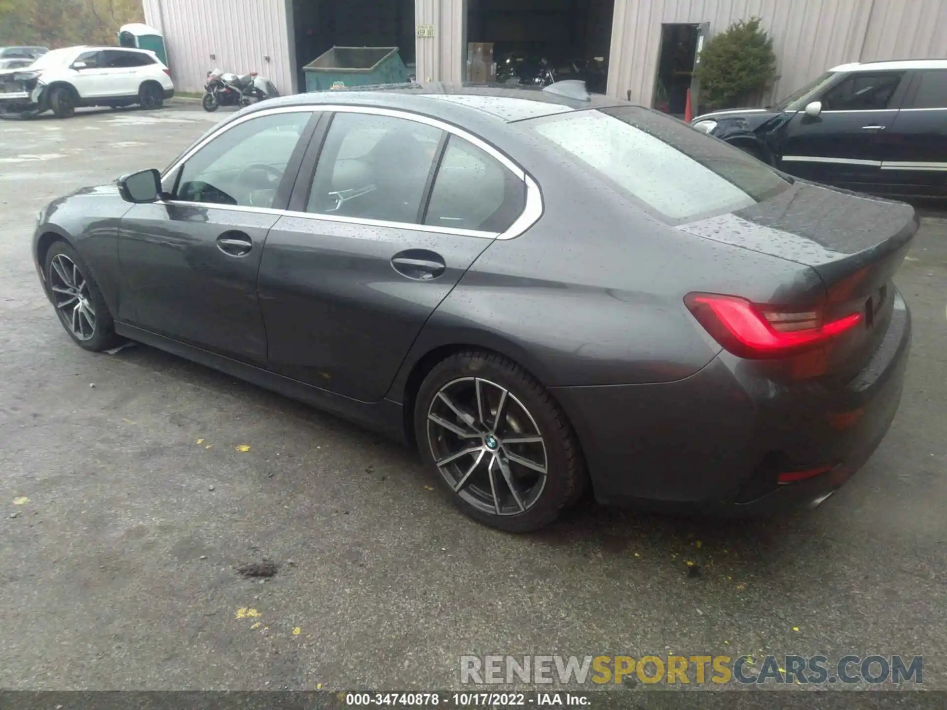 3 Photograph of a damaged car 3MW5R1J00L8B23949 BMW 3 SERIES 2020