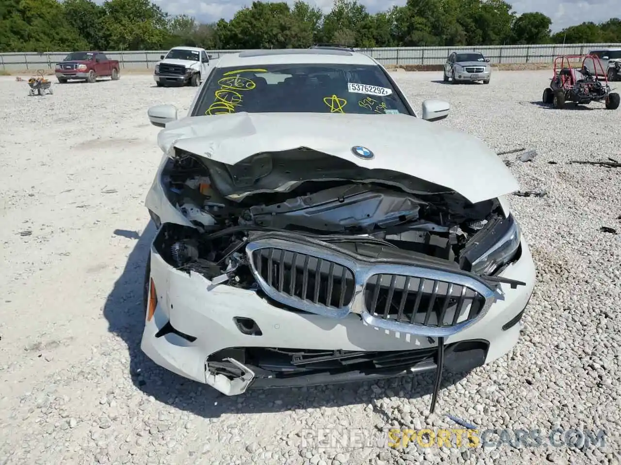 9 Photograph of a damaged car 3MW5R1J00L8B29136 BMW 3 SERIES 2020