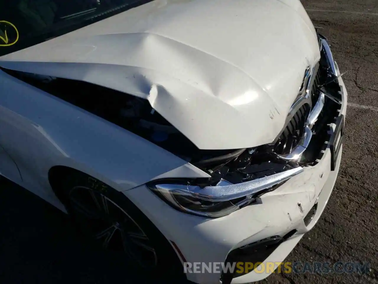 9 Photograph of a damaged car 3MW5R1J00L8B29850 BMW 3 SERIES 2020