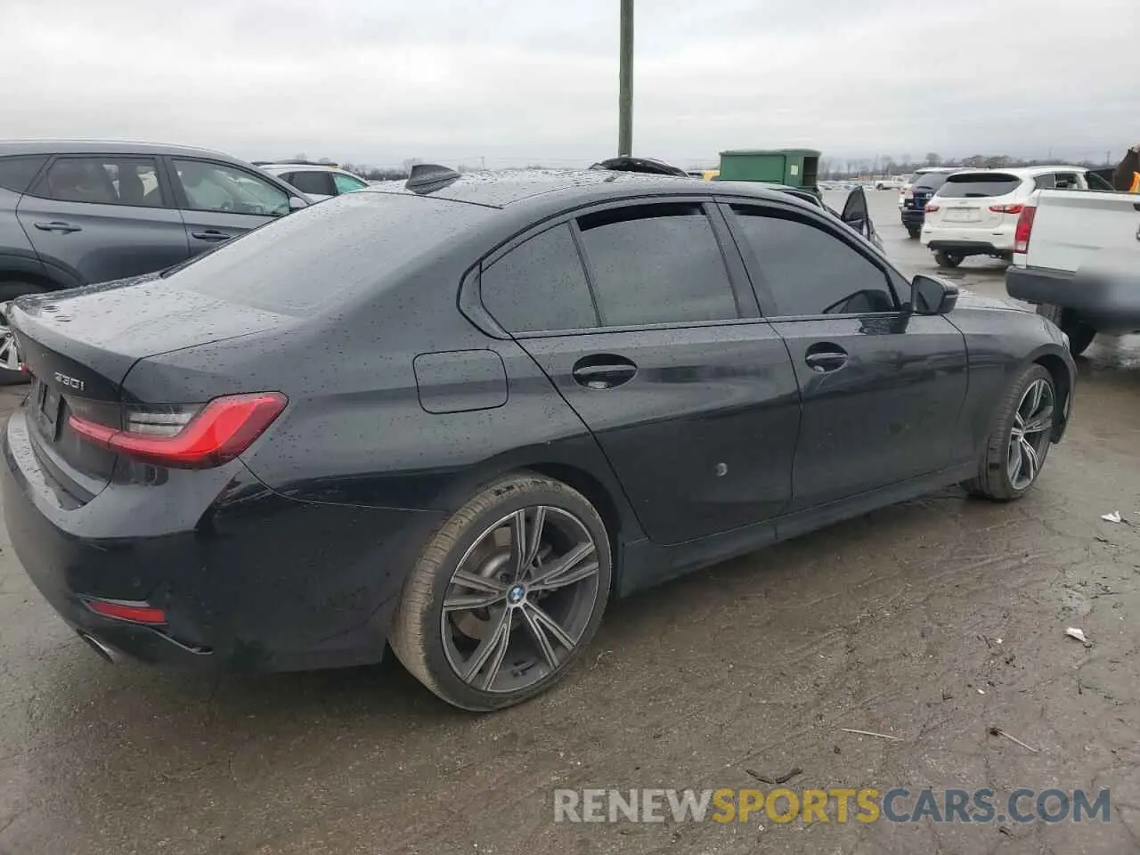 3 Photograph of a damaged car 3MW5R1J00L8B32232 BMW 3 SERIES 2020