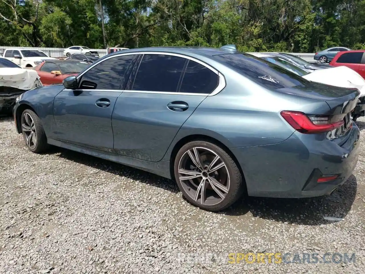 2 Photograph of a damaged car 3MW5R1J00L8B43375 BMW 3 SERIES 2020