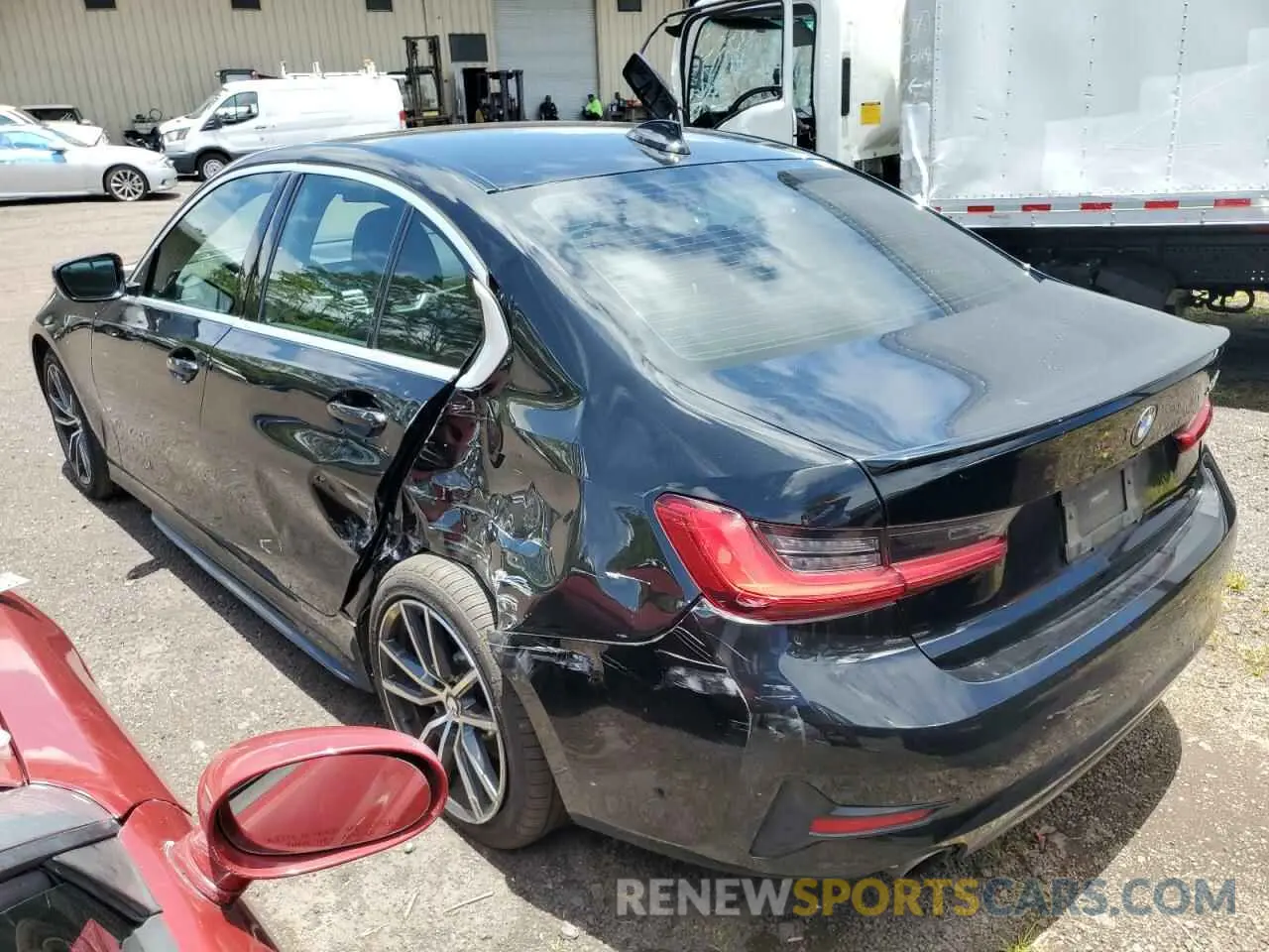 2 Photograph of a damaged car 3MW5R1J01L8B06254 BMW 3 SERIES 2020