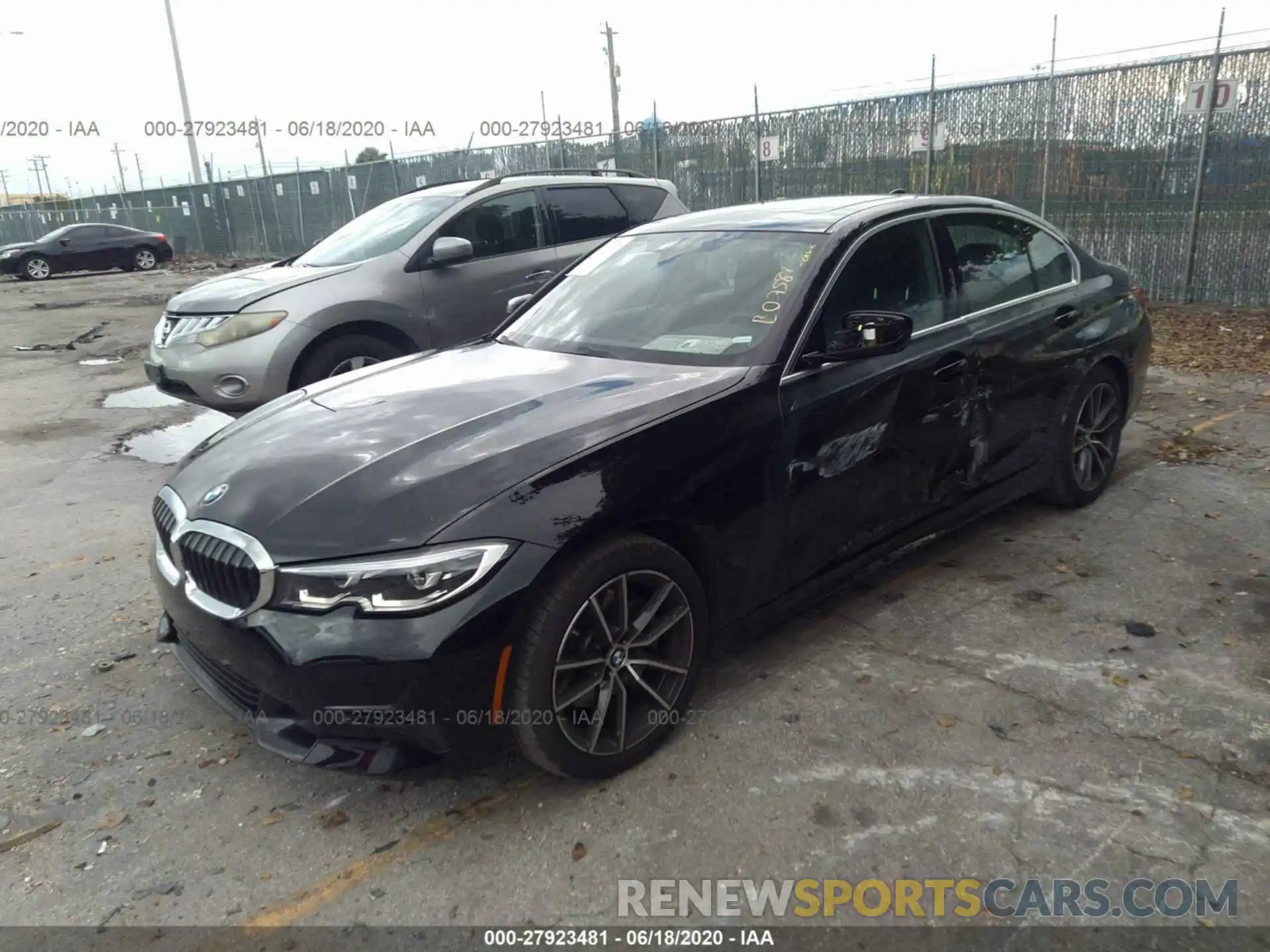 2 Photograph of a damaged car 3MW5R1J01L8B07582 BMW 3 SERIES 2020