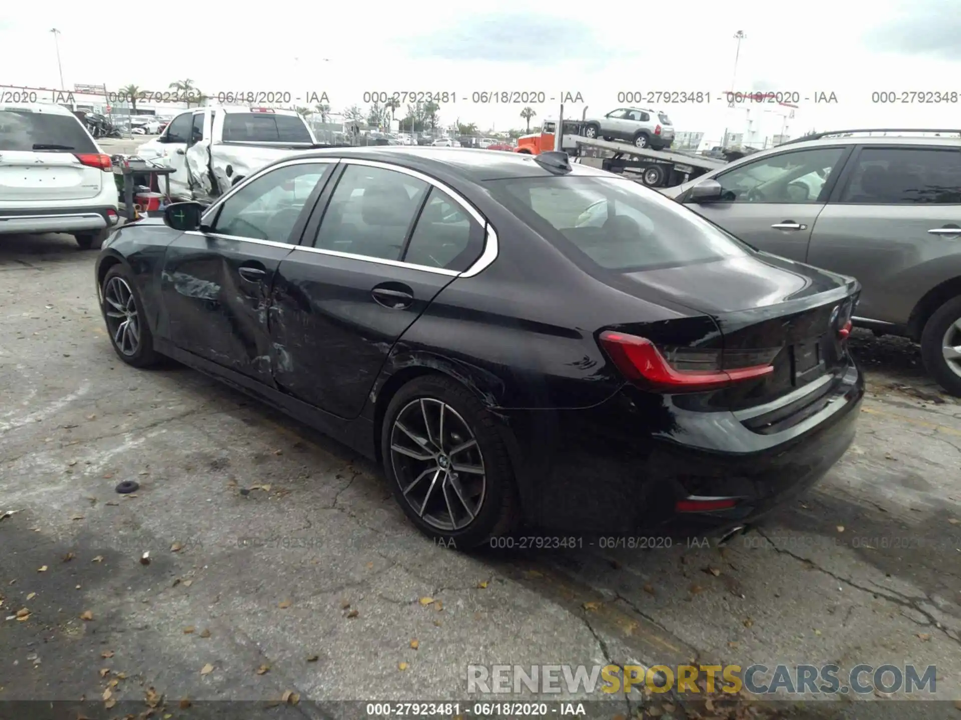 3 Photograph of a damaged car 3MW5R1J01L8B07582 BMW 3 SERIES 2020