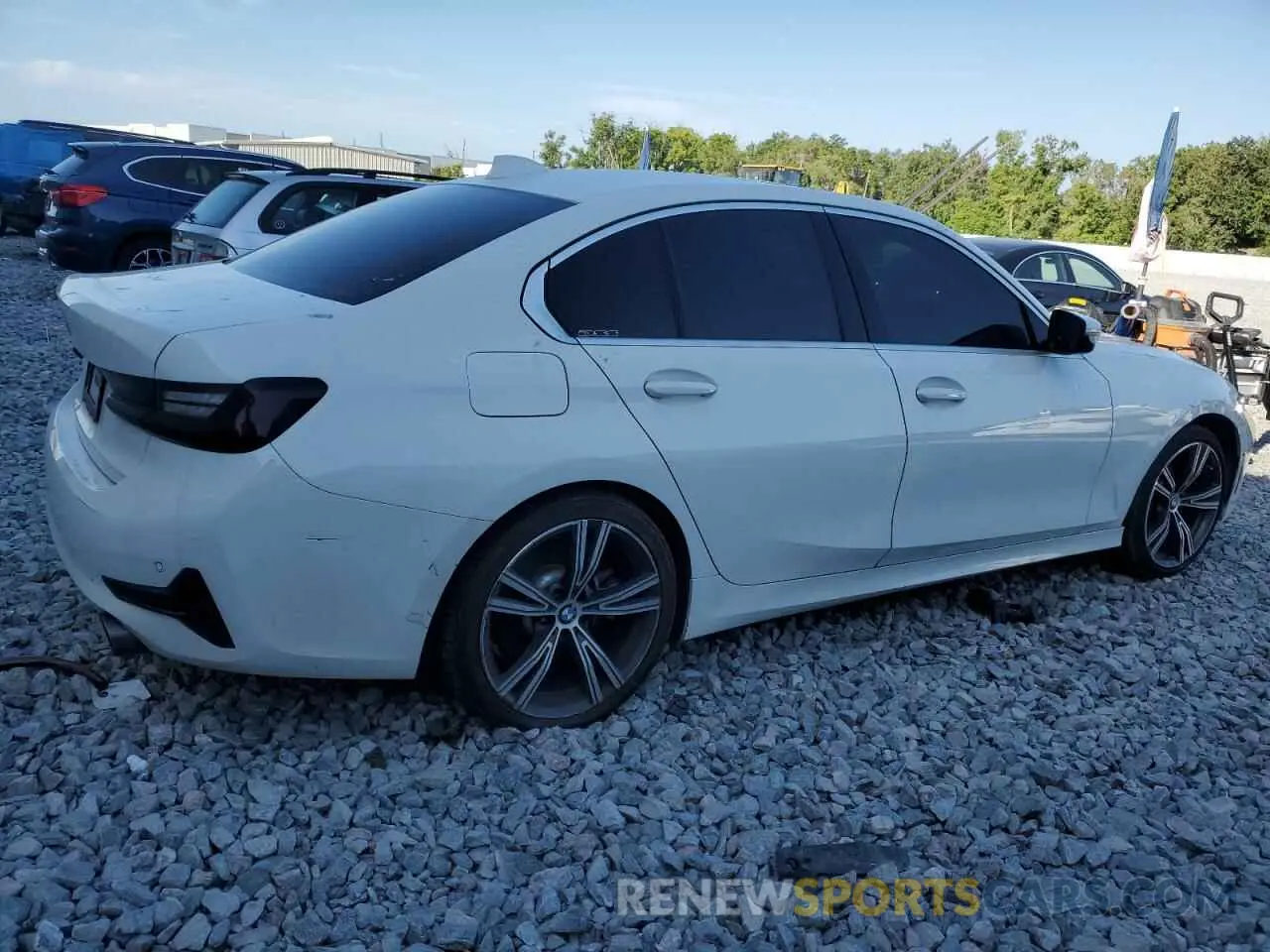 3 Photograph of a damaged car 3MW5R1J01L8B09509 BMW 3 SERIES 2020