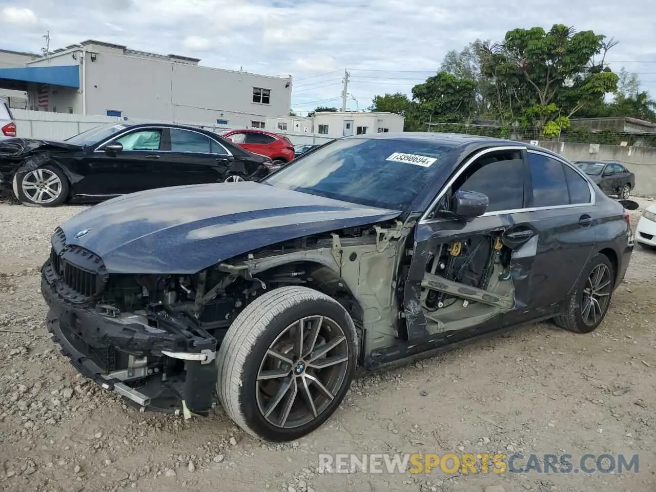 1 Photograph of a damaged car 3MW5R1J01L8B10630 BMW 3 SERIES 2020