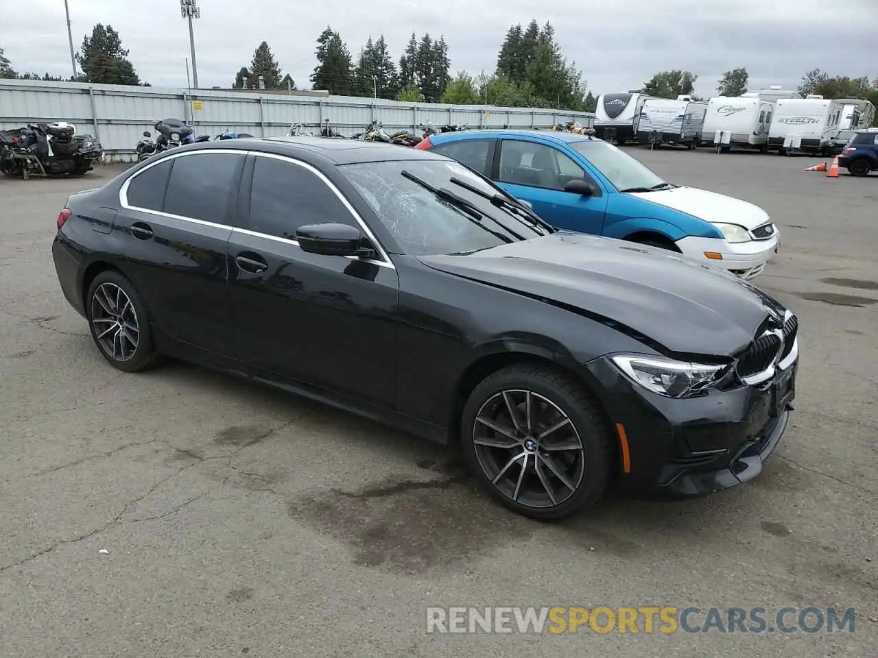 4 Photograph of a damaged car 3MW5R1J01L8B15293 BMW 3 SERIES 2020