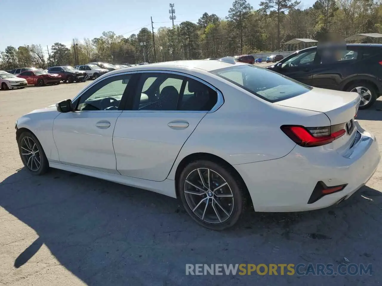 2 Photograph of a damaged car 3MW5R1J01L8B20932 BMW 3 SERIES 2020