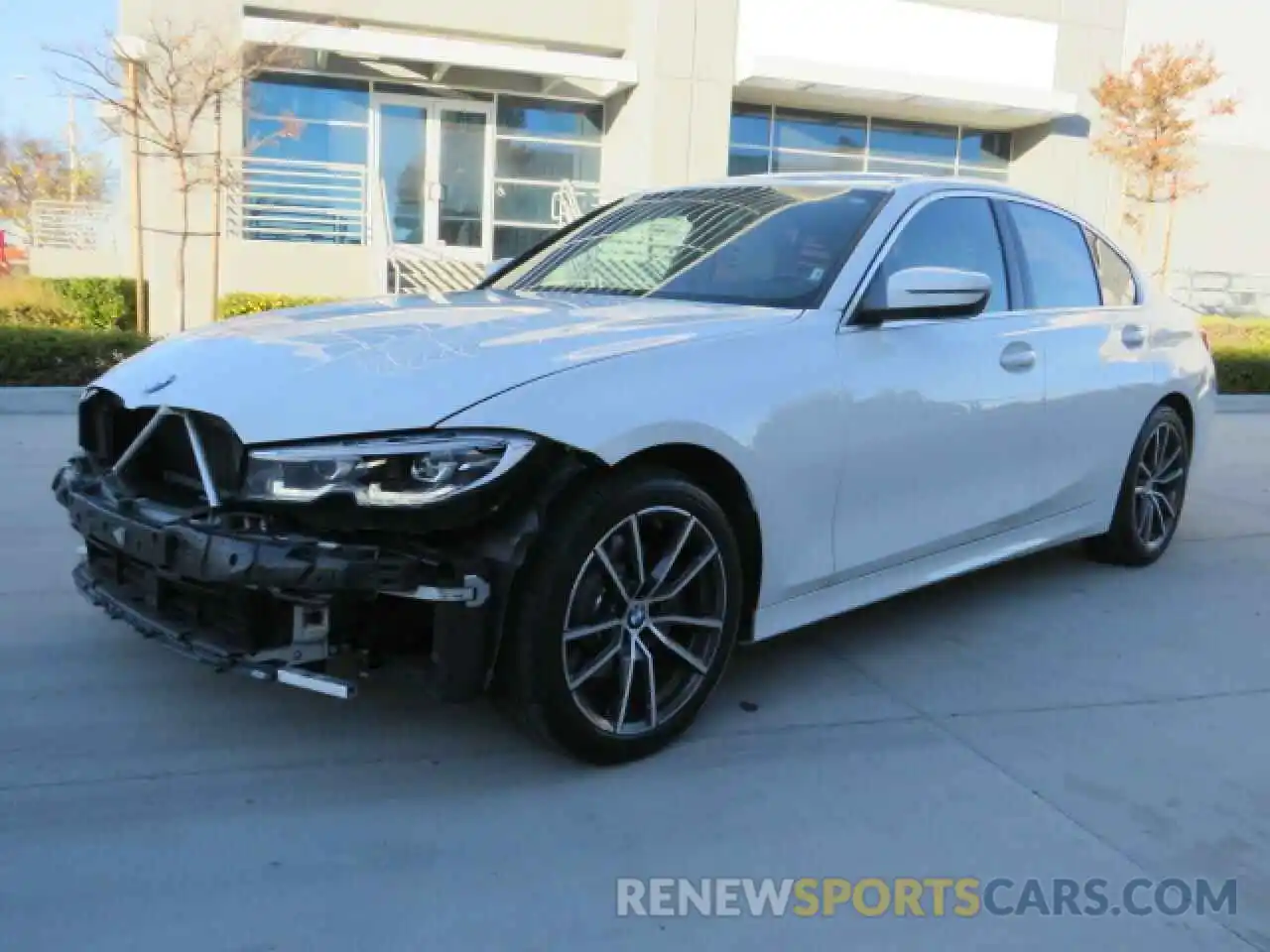 2 Photograph of a damaged car 3MW5R1J01L8B23961 BMW 3 SERIES 2020