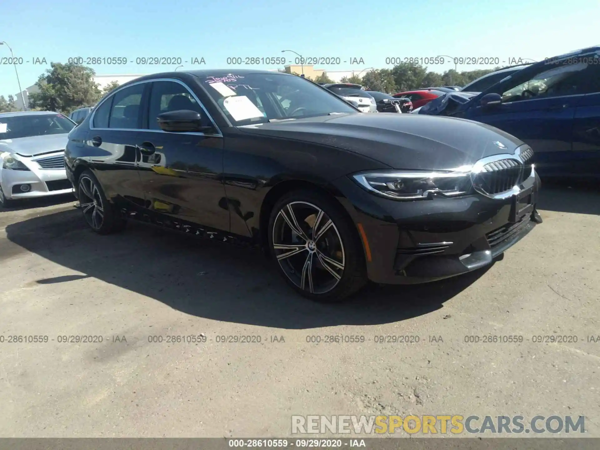 1 Photograph of a damaged car 3MW5R1J01L8B36466 BMW 3 SERIES 2020