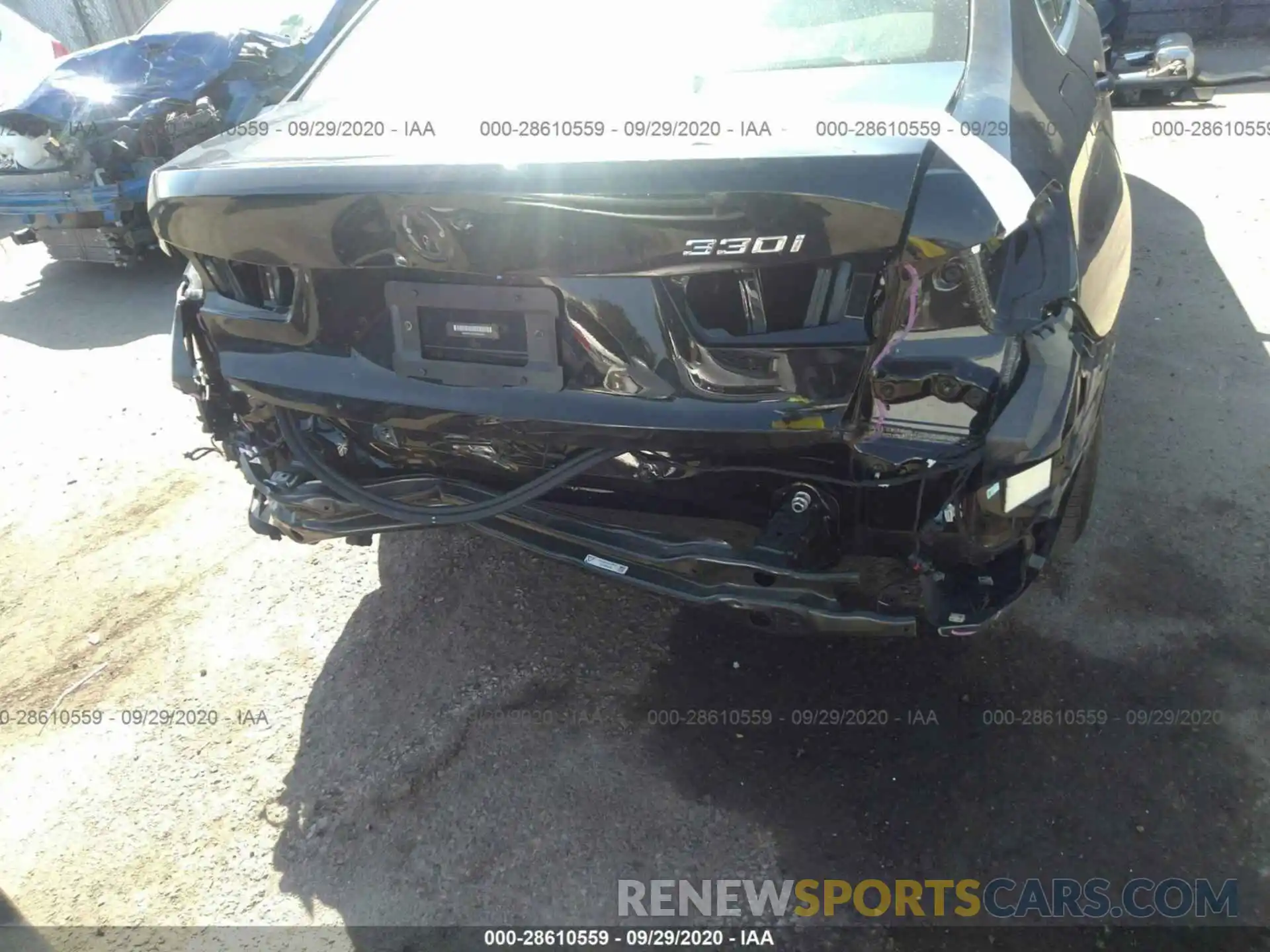 6 Photograph of a damaged car 3MW5R1J01L8B36466 BMW 3 SERIES 2020