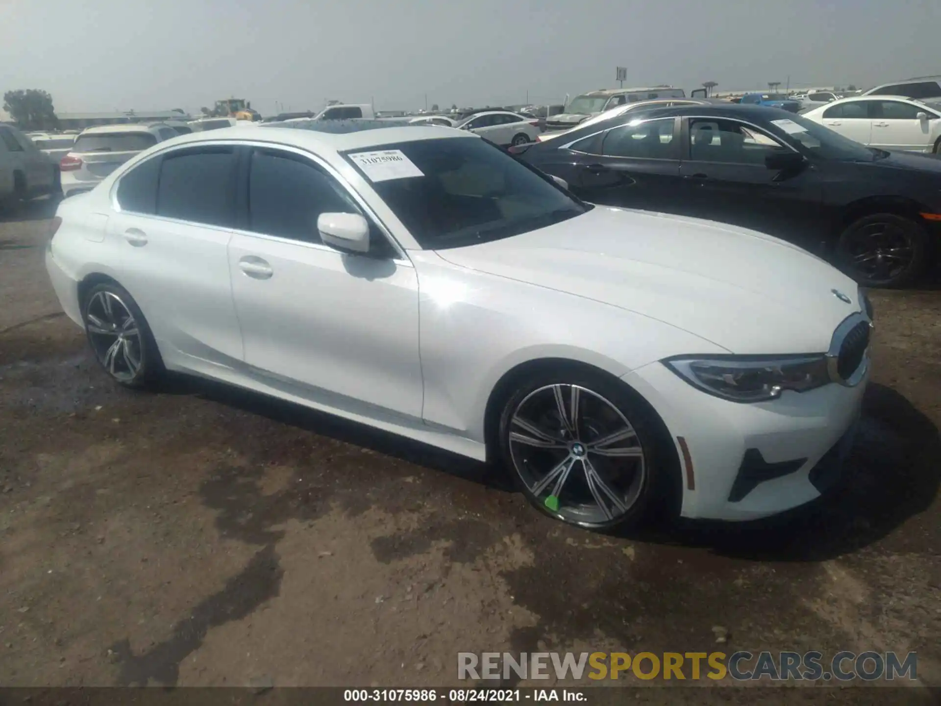 1 Photograph of a damaged car 3MW5R1J01L8B38721 BMW 3 SERIES 2020