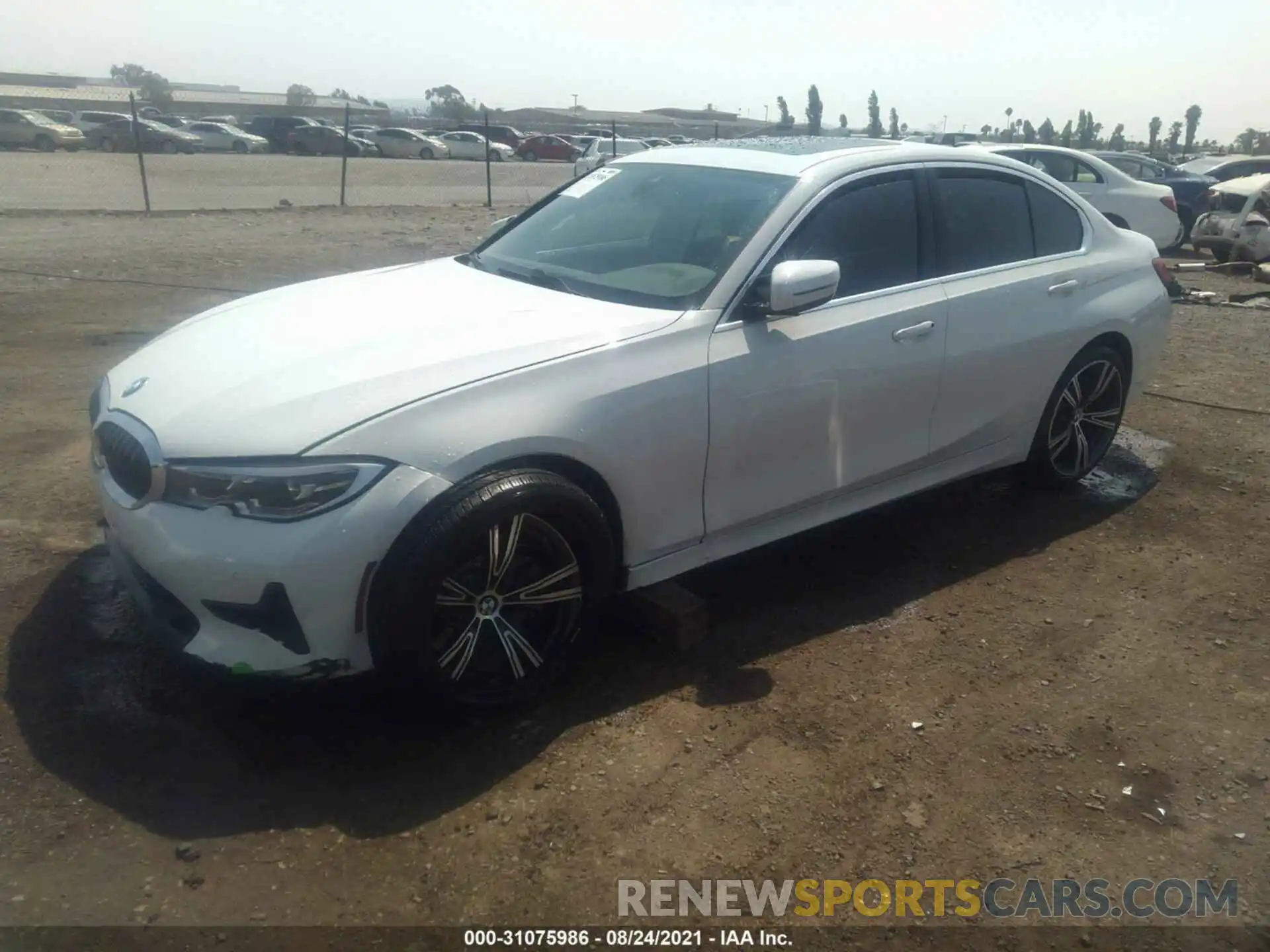 2 Photograph of a damaged car 3MW5R1J01L8B38721 BMW 3 SERIES 2020