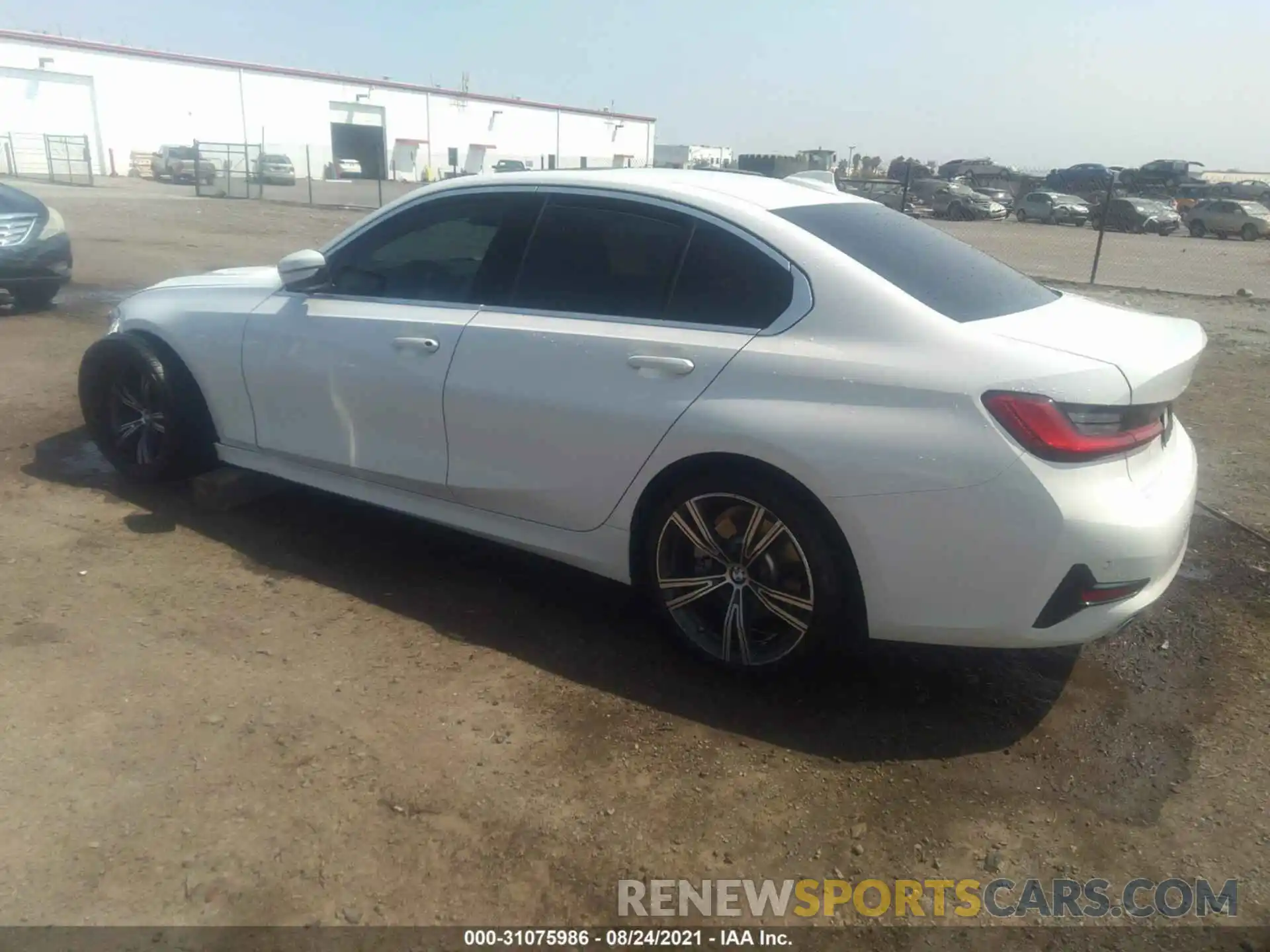 3 Photograph of a damaged car 3MW5R1J01L8B38721 BMW 3 SERIES 2020