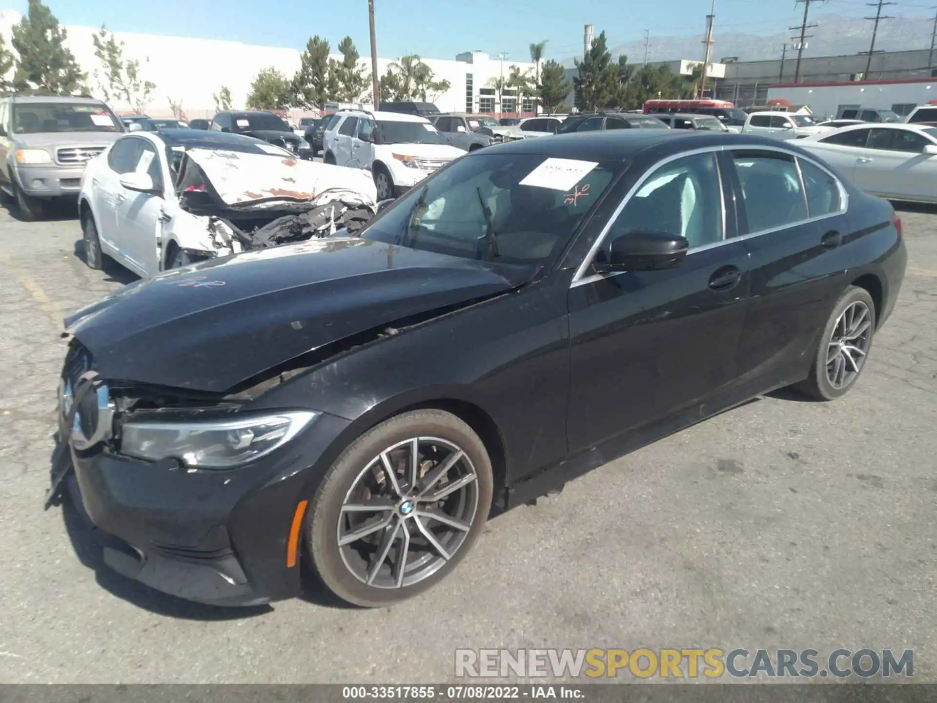 2 Photograph of a damaged car 3MW5R1J02L8B04173 BMW 3 SERIES 2020