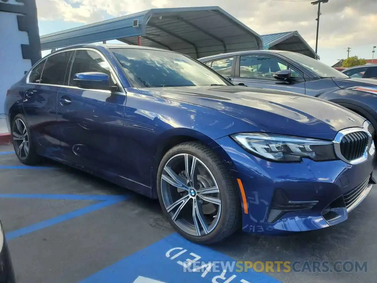 1 Photograph of a damaged car 3MW5R1J02L8B05968 BMW 3 SERIES 2020