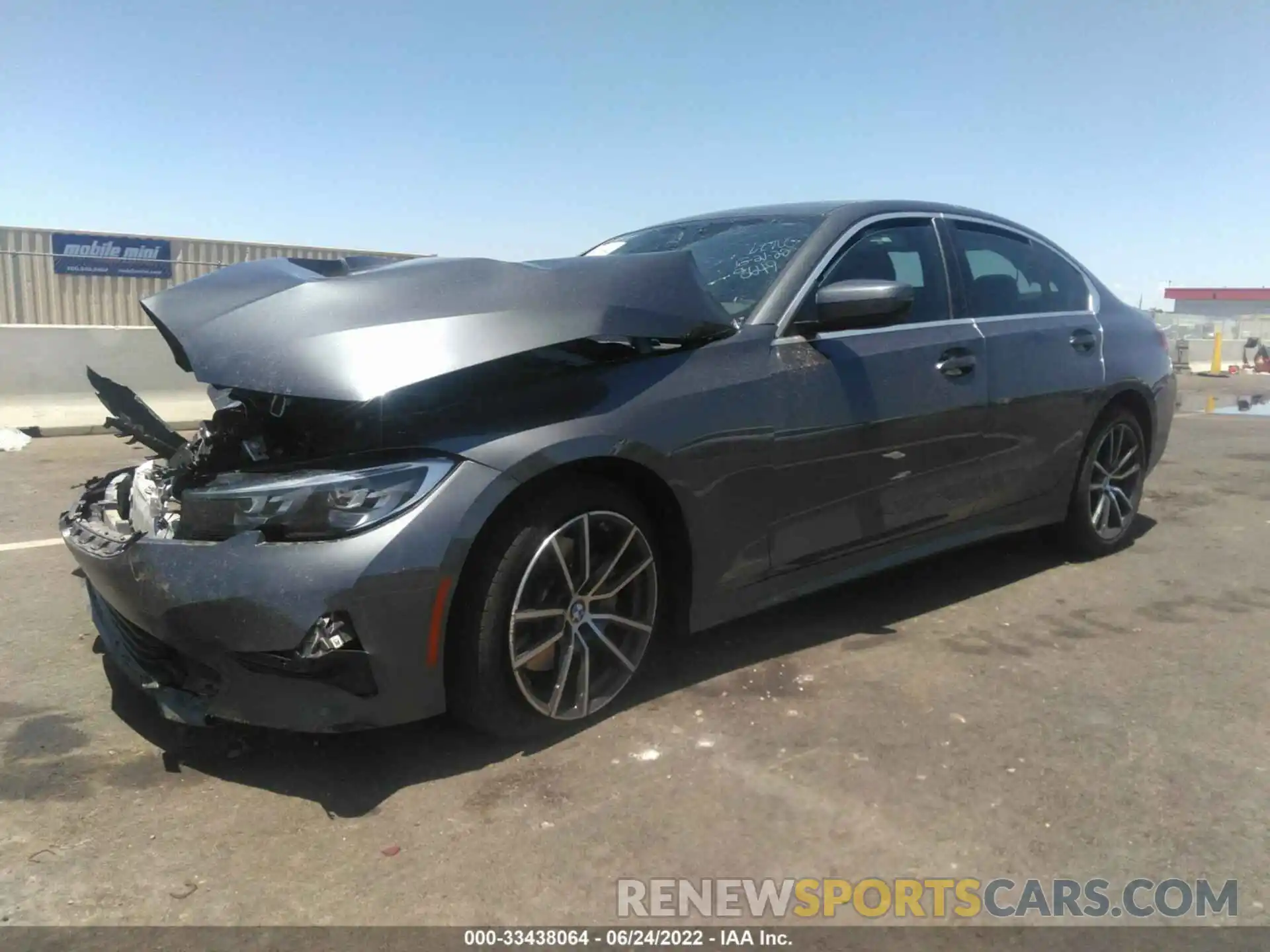 2 Photograph of a damaged car 3MW5R1J02L8B06988 BMW 3 SERIES 2020