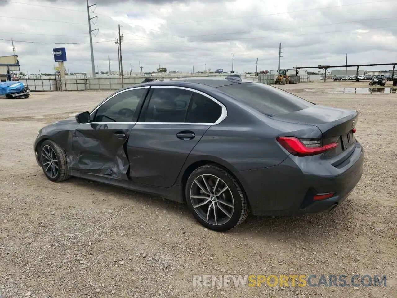2 Photograph of a damaged car 3MW5R1J02L8B08899 BMW 3 SERIES 2020