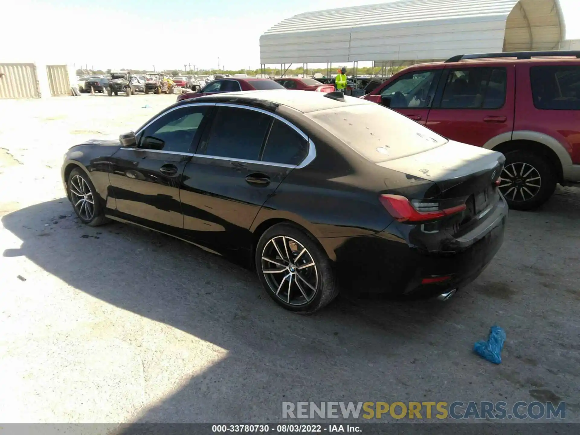 3 Photograph of a damaged car 3MW5R1J02L8B11236 BMW 3 SERIES 2020