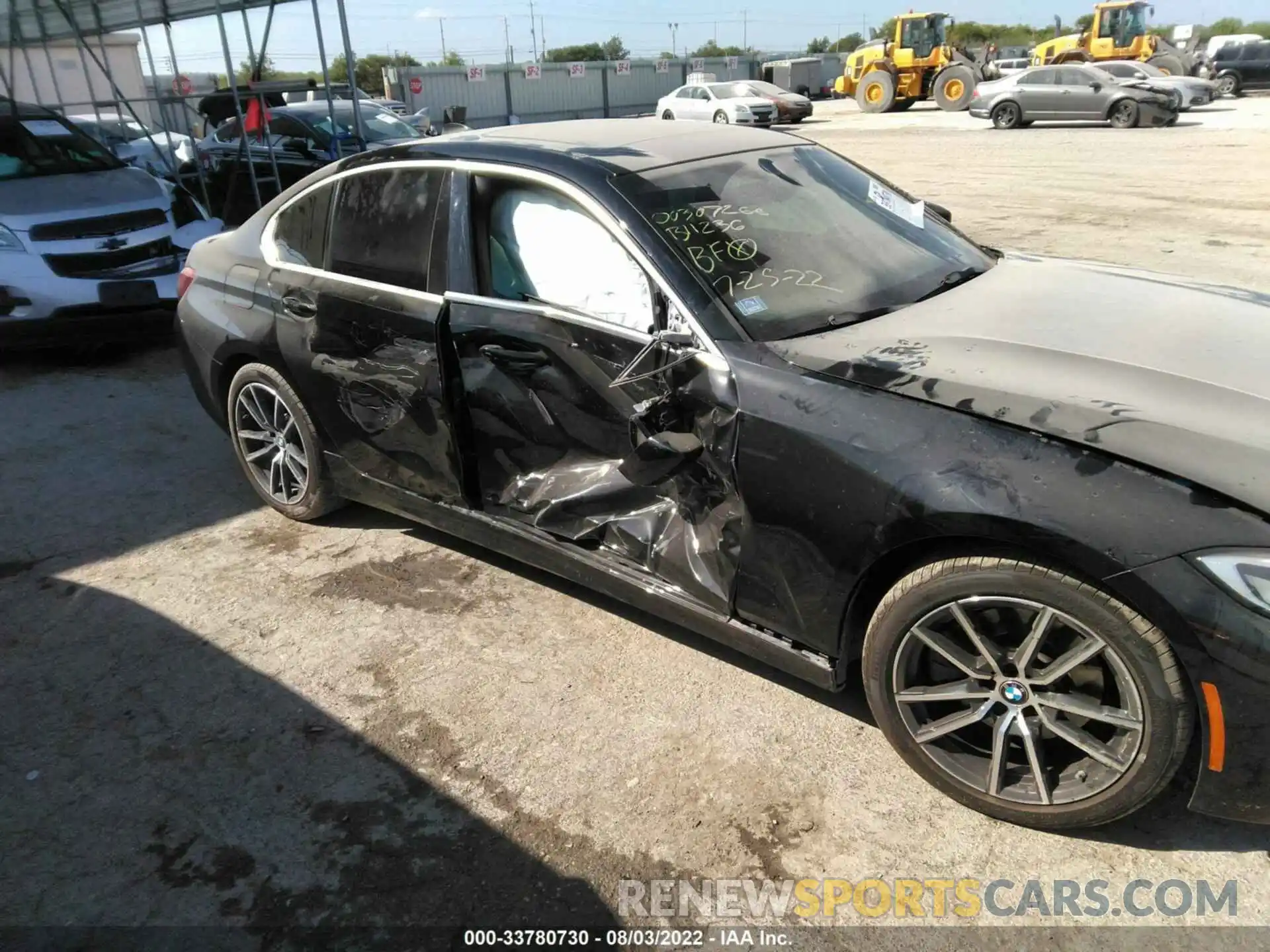 6 Photograph of a damaged car 3MW5R1J02L8B11236 BMW 3 SERIES 2020