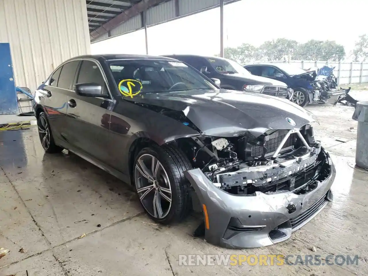 1 Photograph of a damaged car 3MW5R1J02L8B13438 BMW 3 SERIES 2020