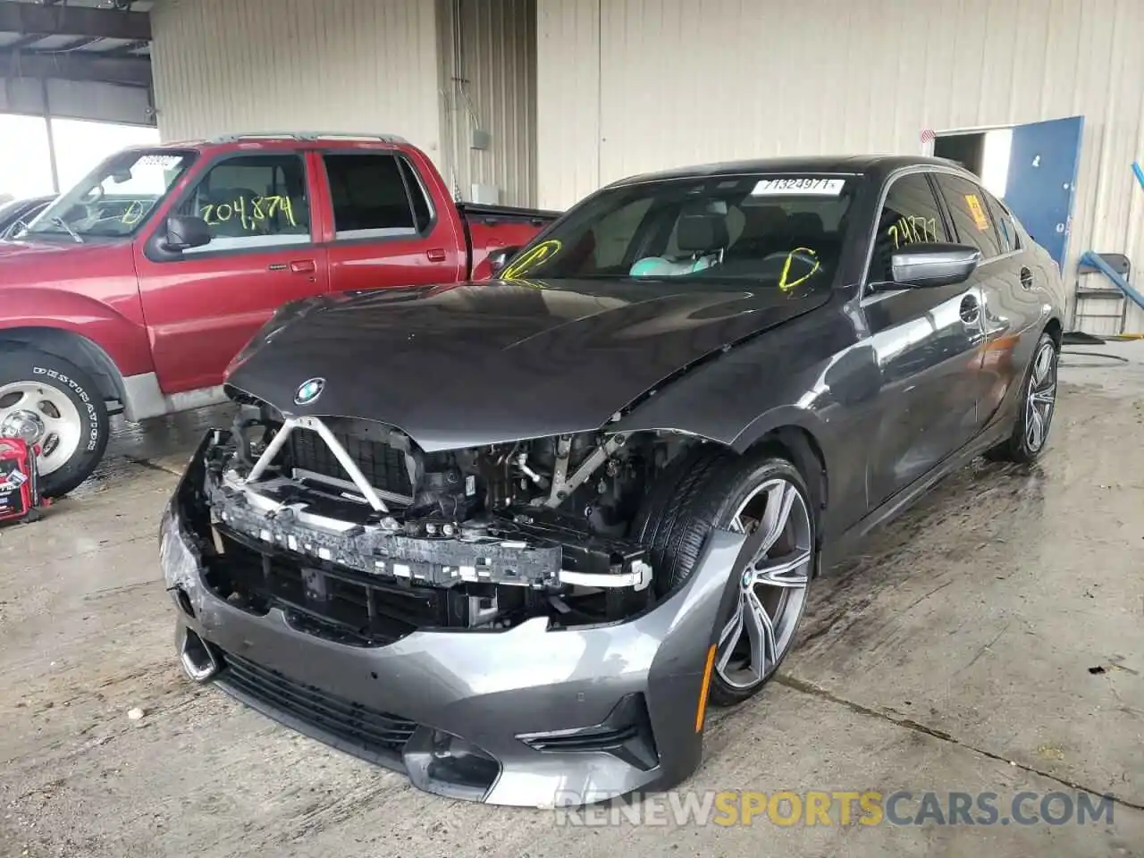 2 Photograph of a damaged car 3MW5R1J02L8B13438 BMW 3 SERIES 2020