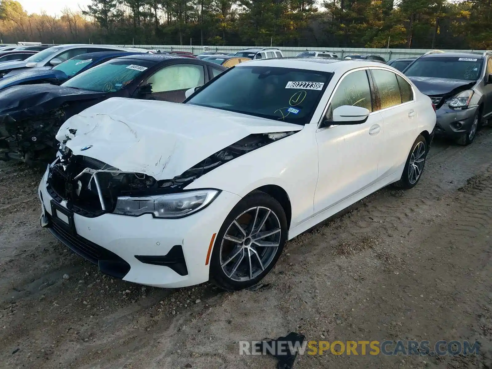 2 Photograph of a damaged car 3MW5R1J02L8B17439 BMW 3 SERIES 2020