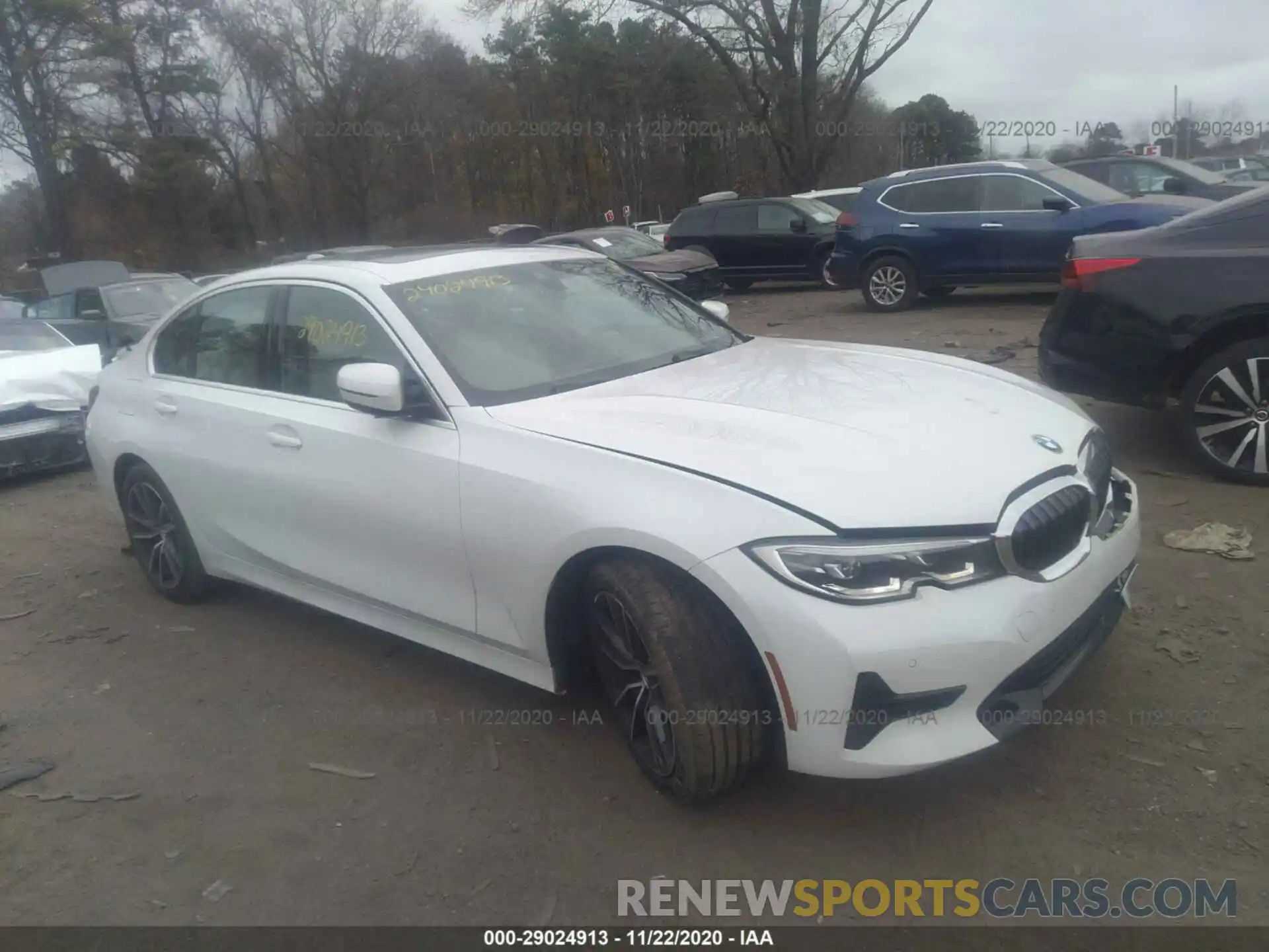 1 Photograph of a damaged car 3MW5R1J02L8B21300 BMW 3 SERIES 2020