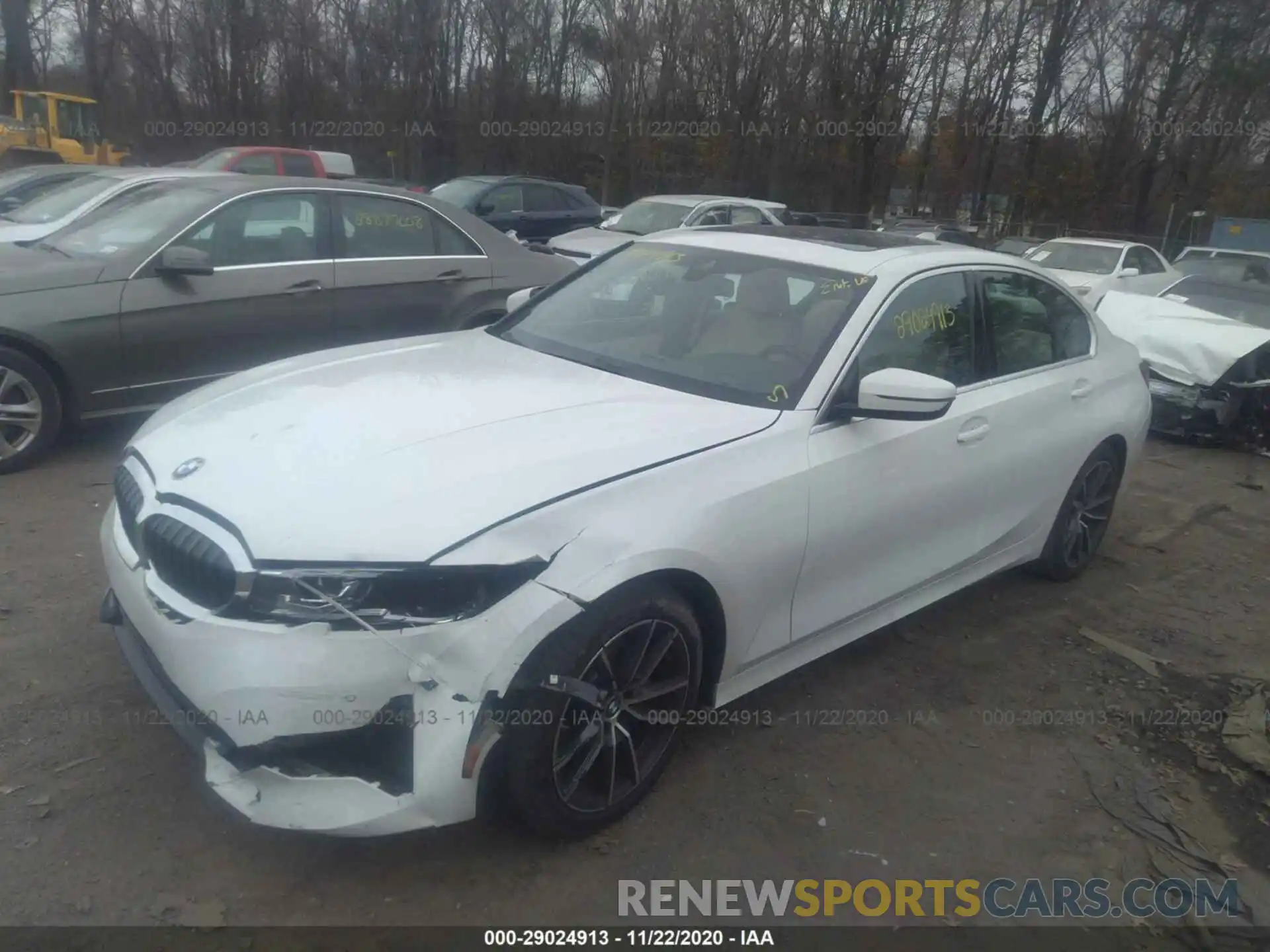 2 Photograph of a damaged car 3MW5R1J02L8B21300 BMW 3 SERIES 2020