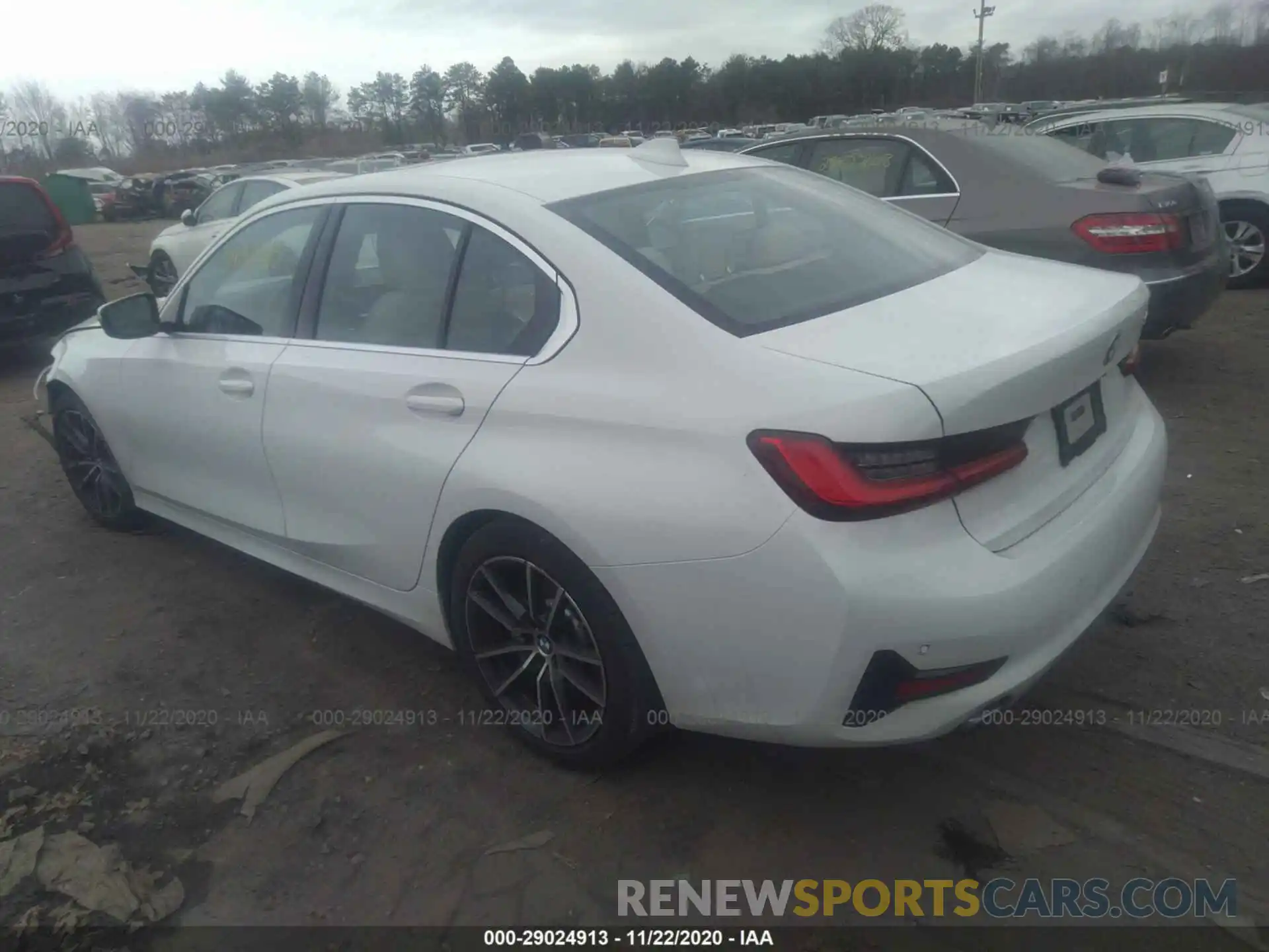 3 Photograph of a damaged car 3MW5R1J02L8B21300 BMW 3 SERIES 2020