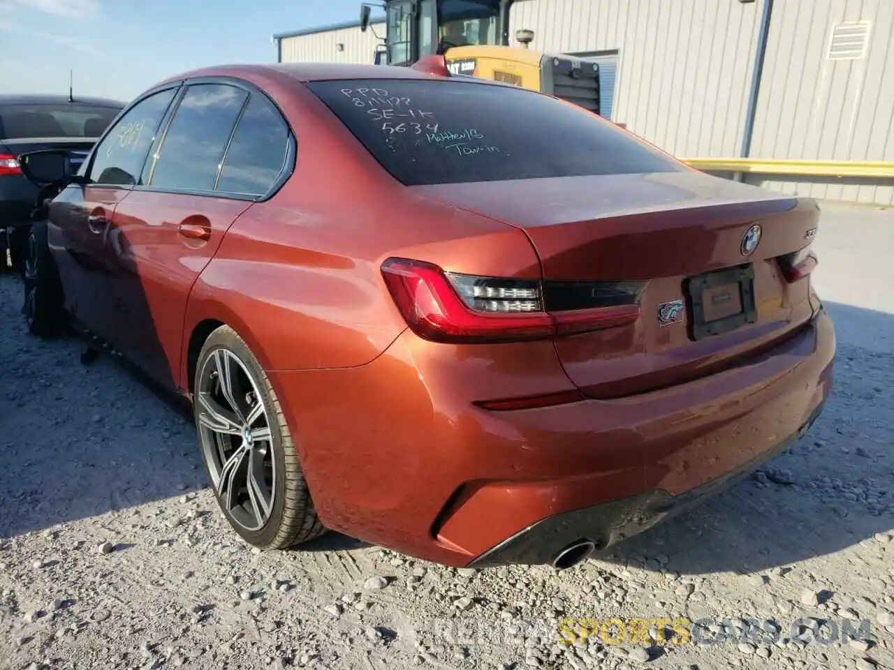 3 Photograph of a damaged car 3MW5R1J02L8B35634 BMW 3 SERIES 2020