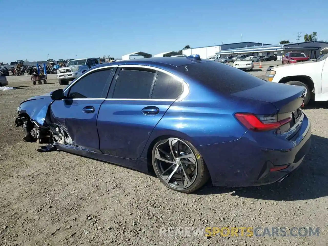 2 Photograph of a damaged car 3MW5R1J02L8B42793 BMW 3 SERIES 2020