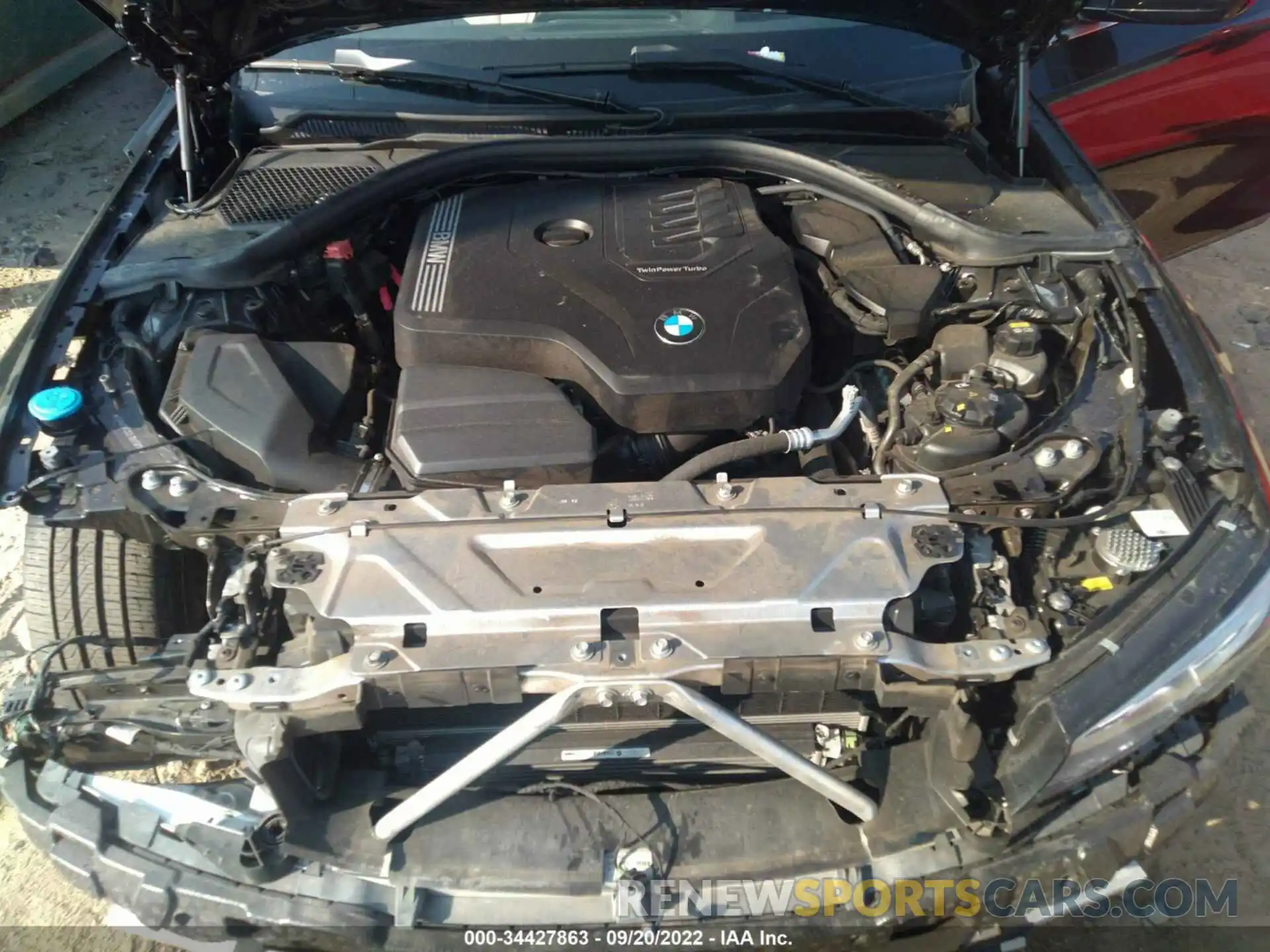 10 Photograph of a damaged car 3MW5R1J02L8B45810 BMW 3 SERIES 2020