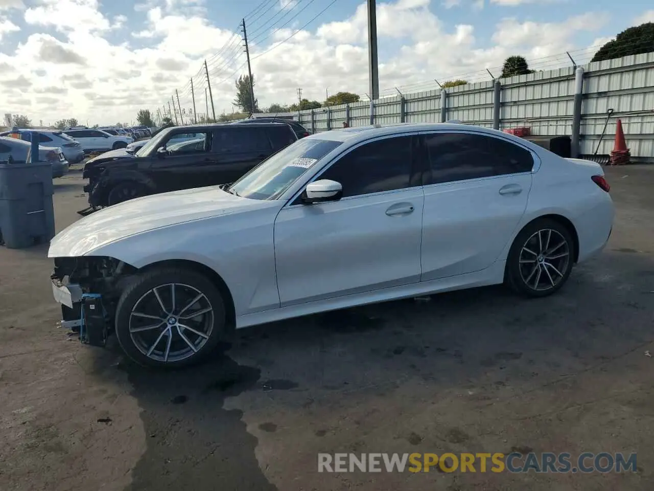 1 Photograph of a damaged car 3MW5R1J03L8B04554 BMW 3 SERIES 2020