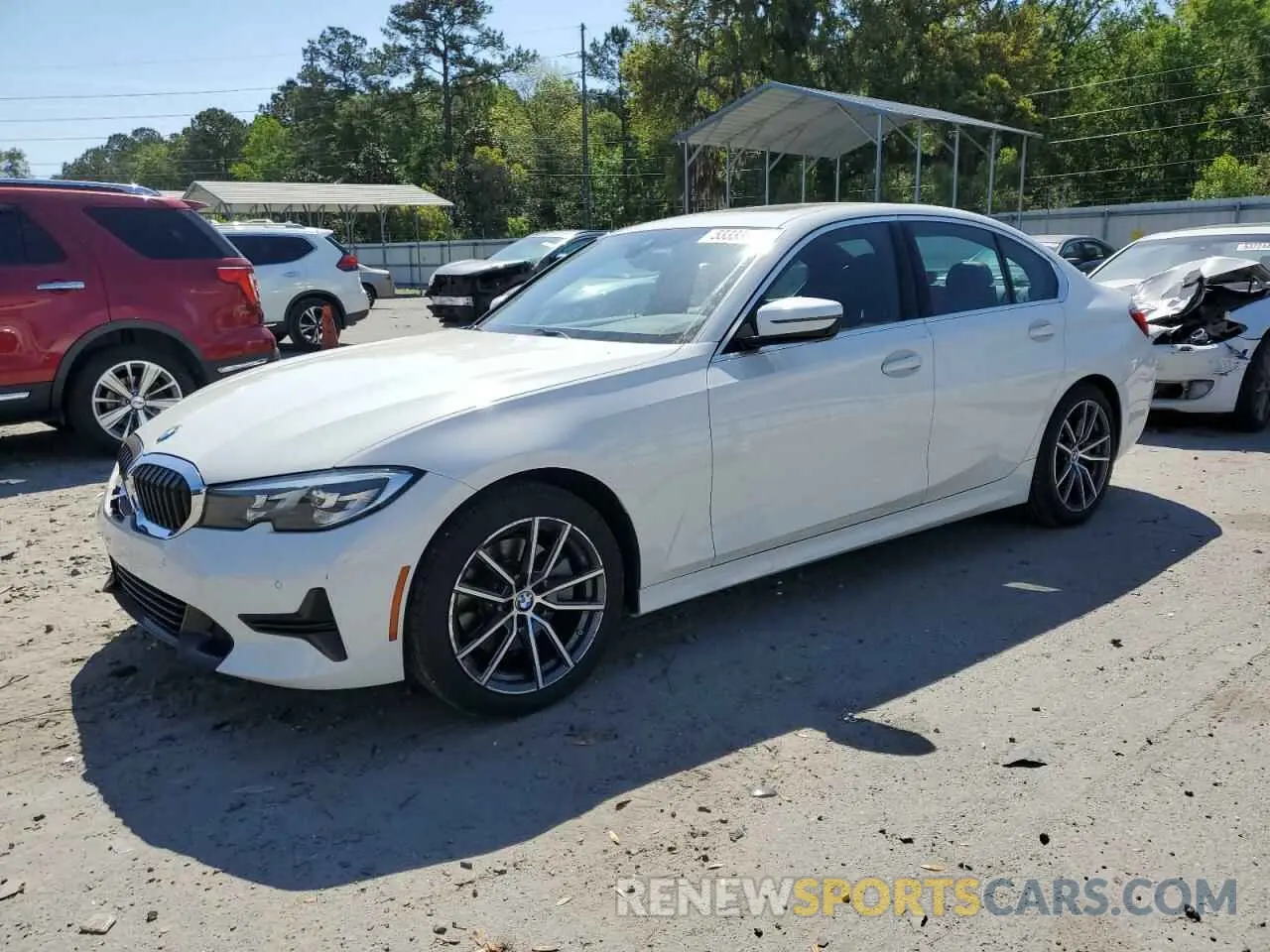 1 Photograph of a damaged car 3MW5R1J03L8B06515 BMW 3 SERIES 2020