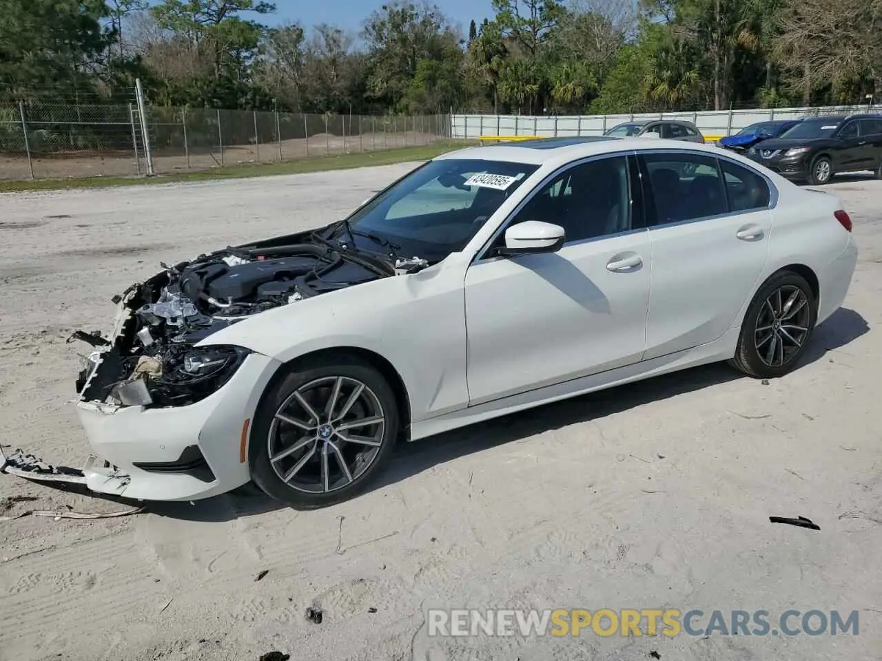 1 Photograph of a damaged car 3MW5R1J03L8B14257 BMW 3 SERIES 2020