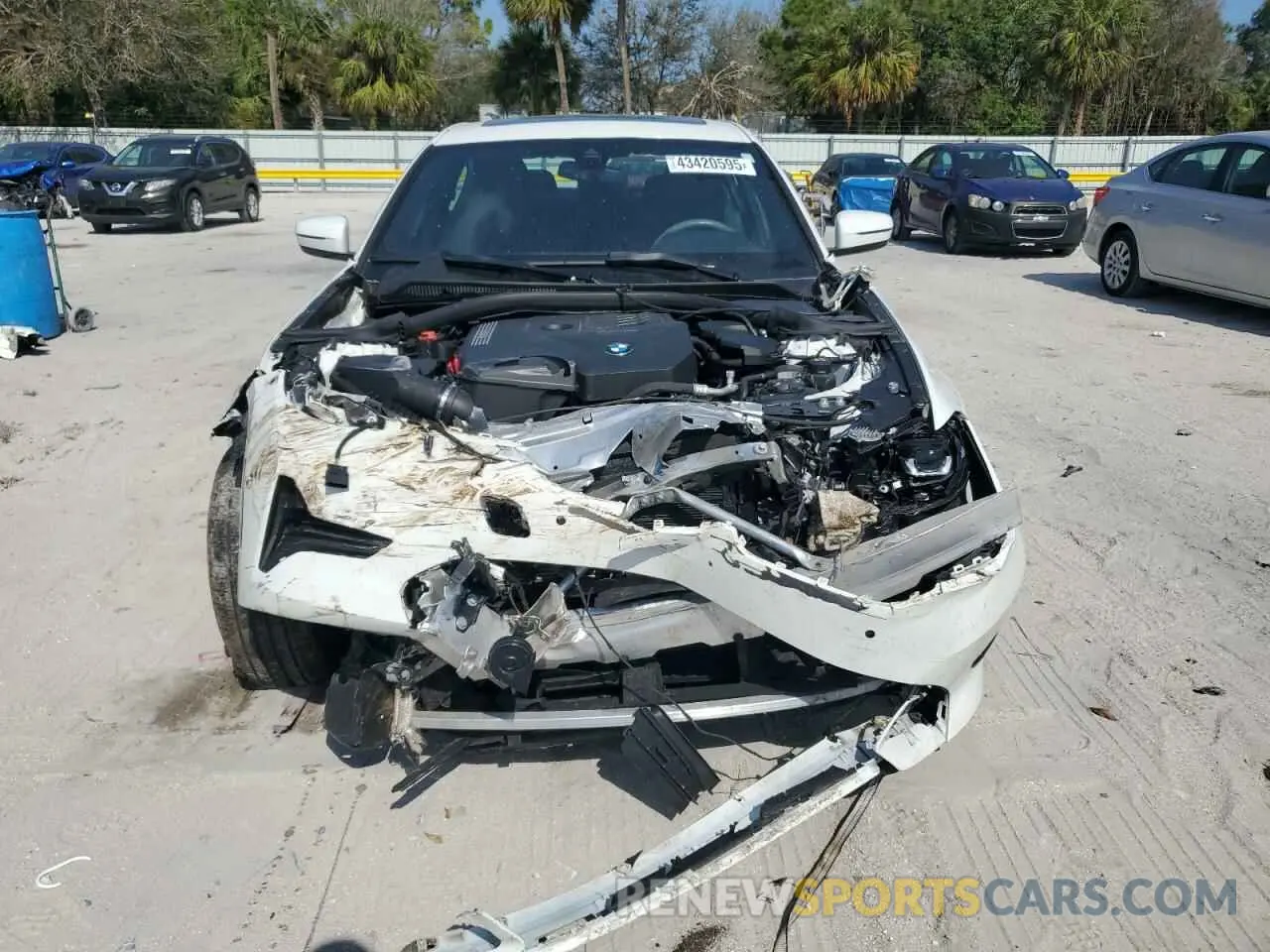 5 Photograph of a damaged car 3MW5R1J03L8B14257 BMW 3 SERIES 2020