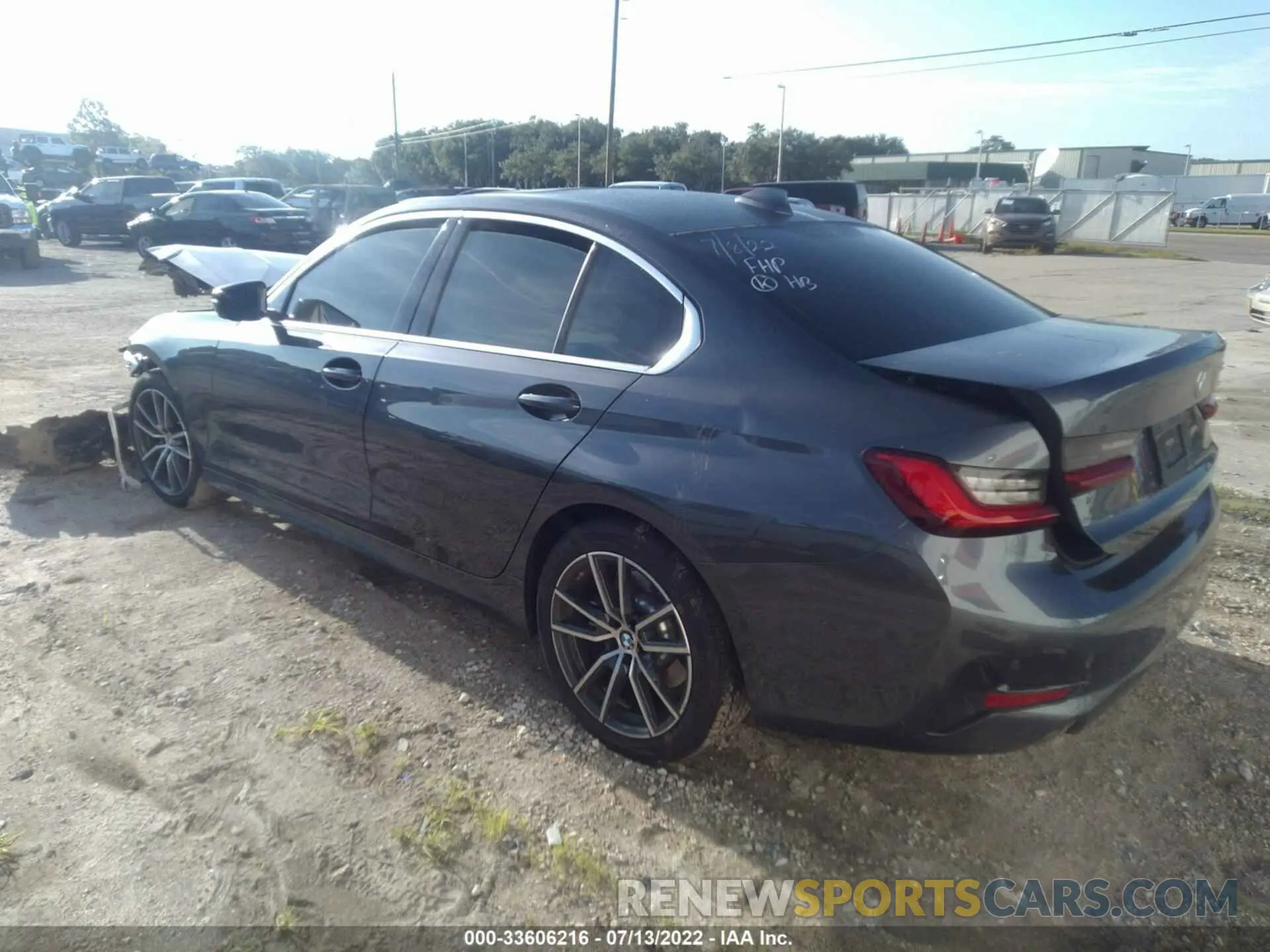 3 Photograph of a damaged car 3MW5R1J03L8B15702 BMW 3 SERIES 2020