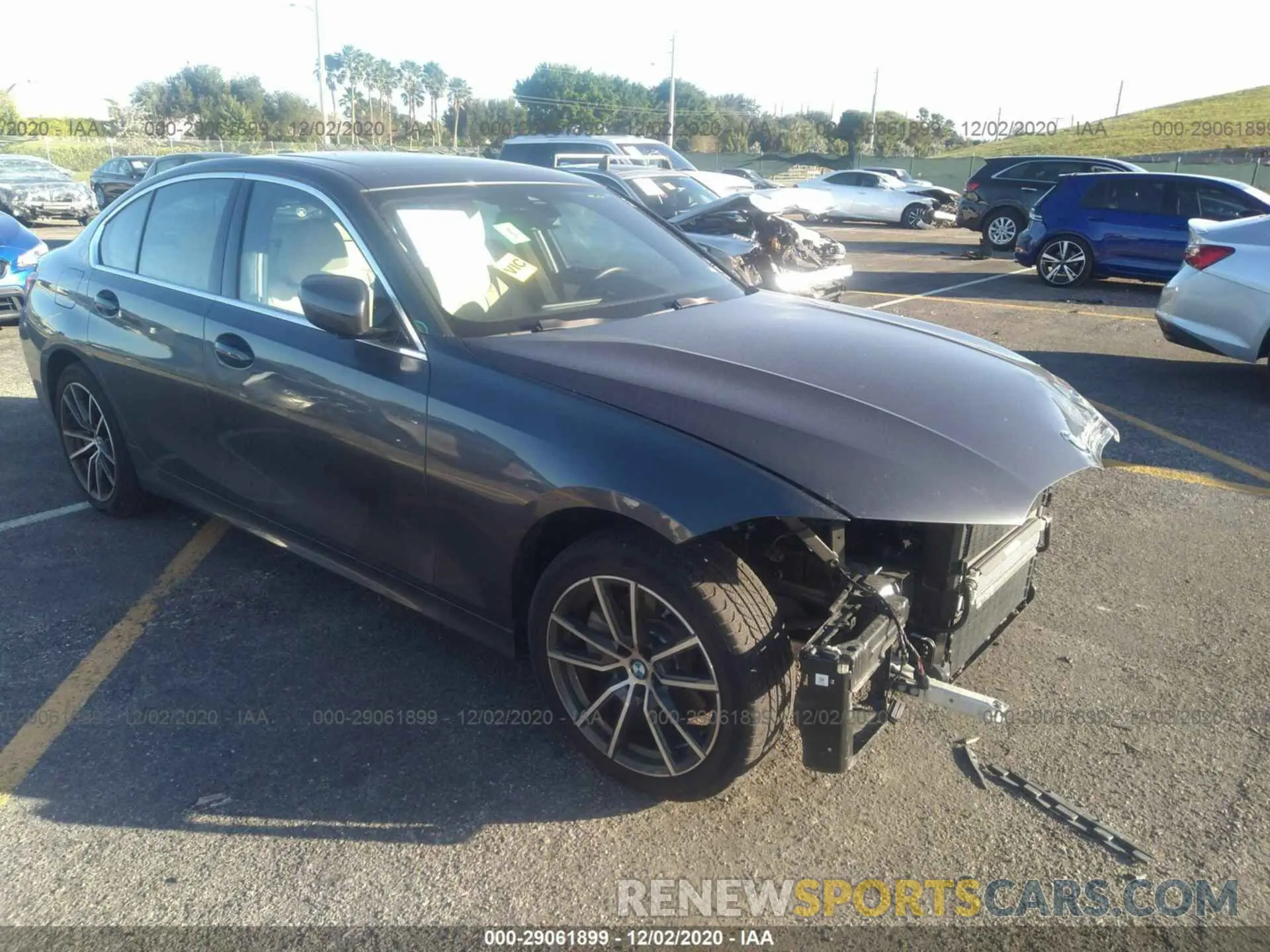 1 Photograph of a damaged car 3MW5R1J03L8B20902 BMW 3 SERIES 2020