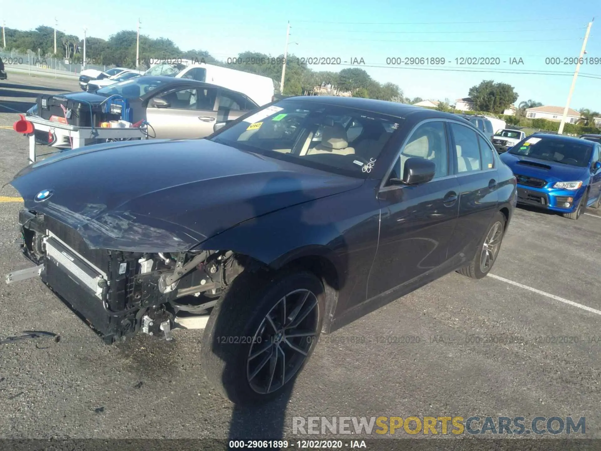 2 Photograph of a damaged car 3MW5R1J03L8B20902 BMW 3 SERIES 2020