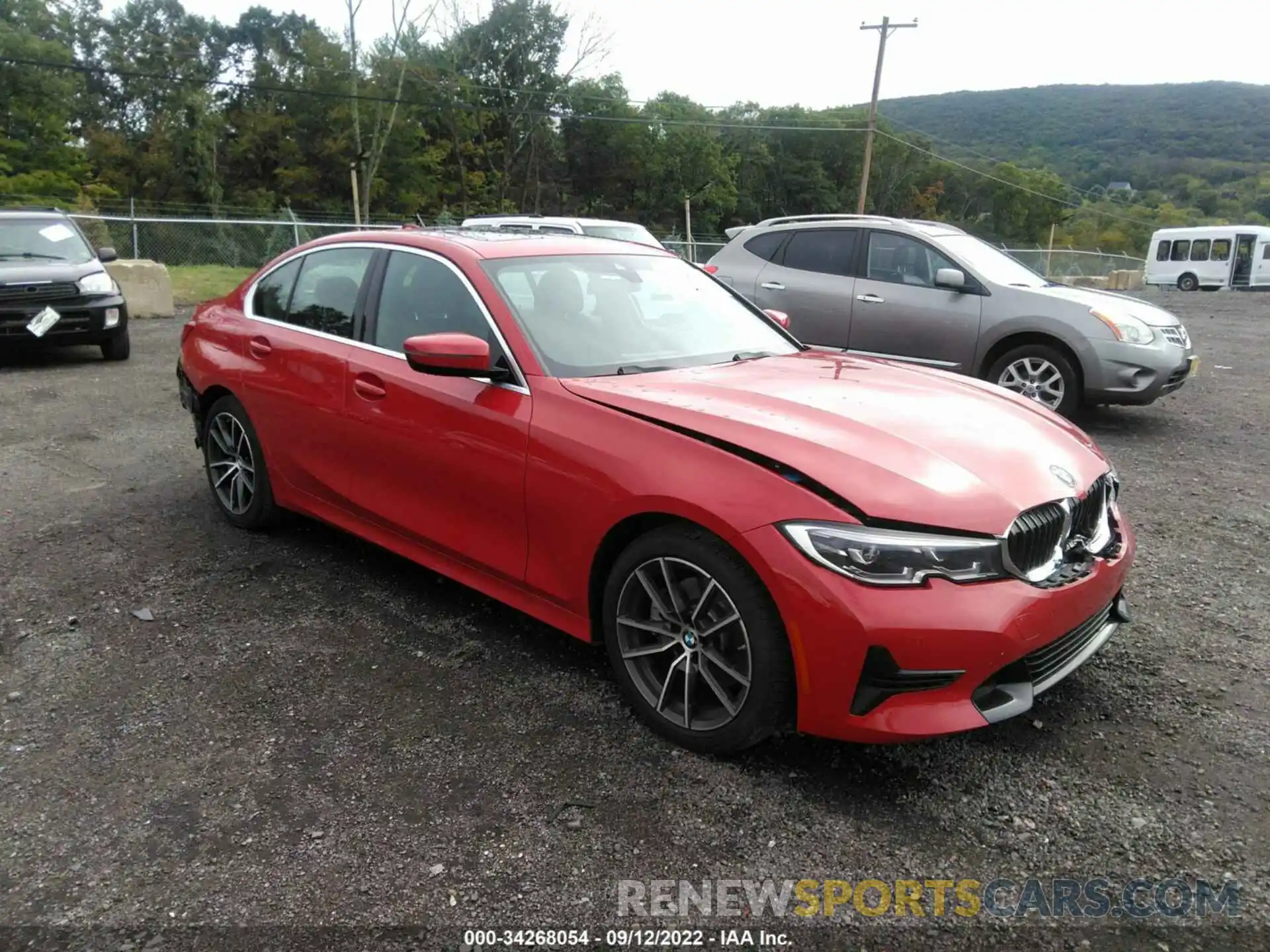 1 Photograph of a damaged car 3MW5R1J03L8B23153 BMW 3 SERIES 2020