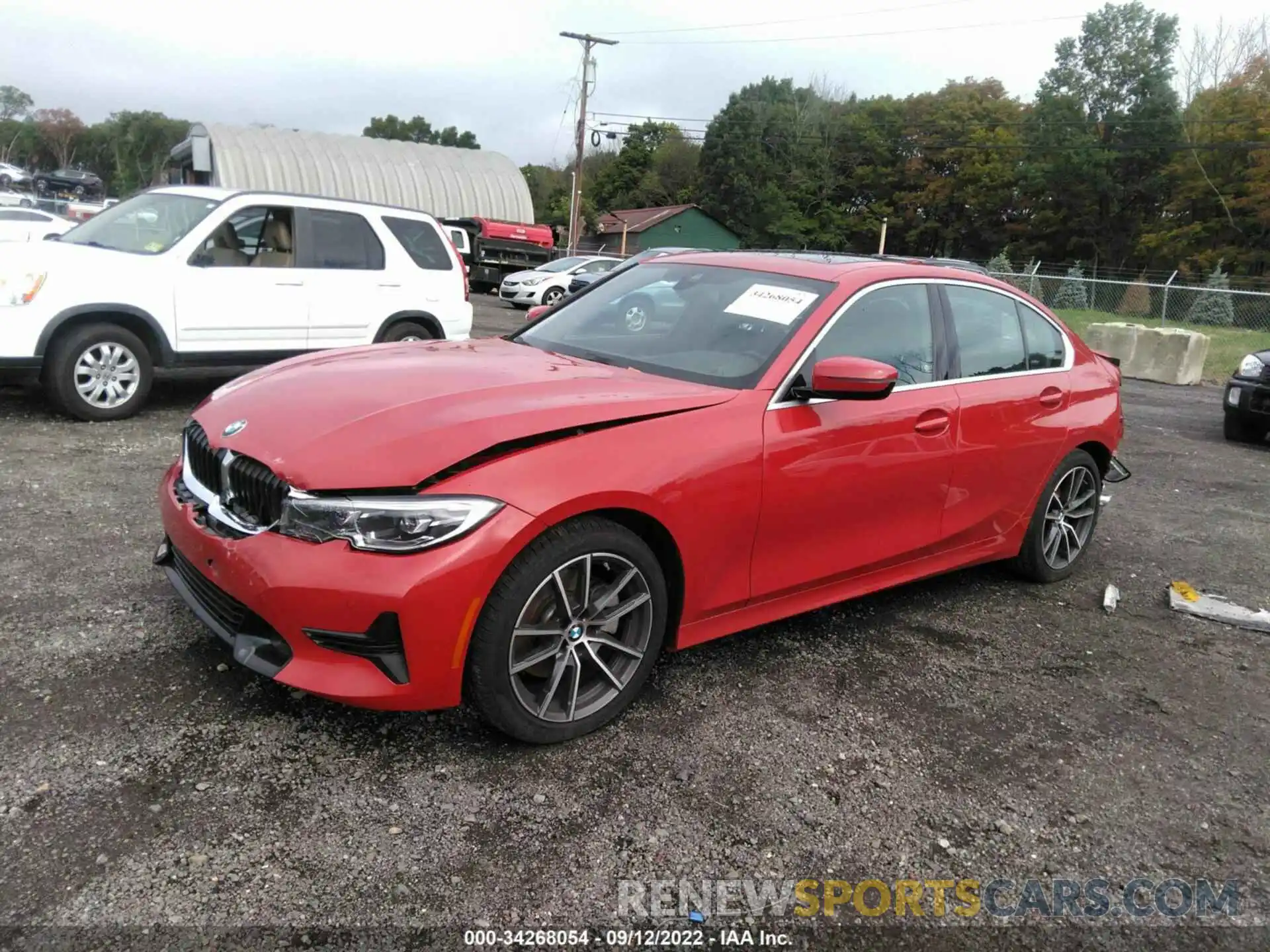 2 Photograph of a damaged car 3MW5R1J03L8B23153 BMW 3 SERIES 2020