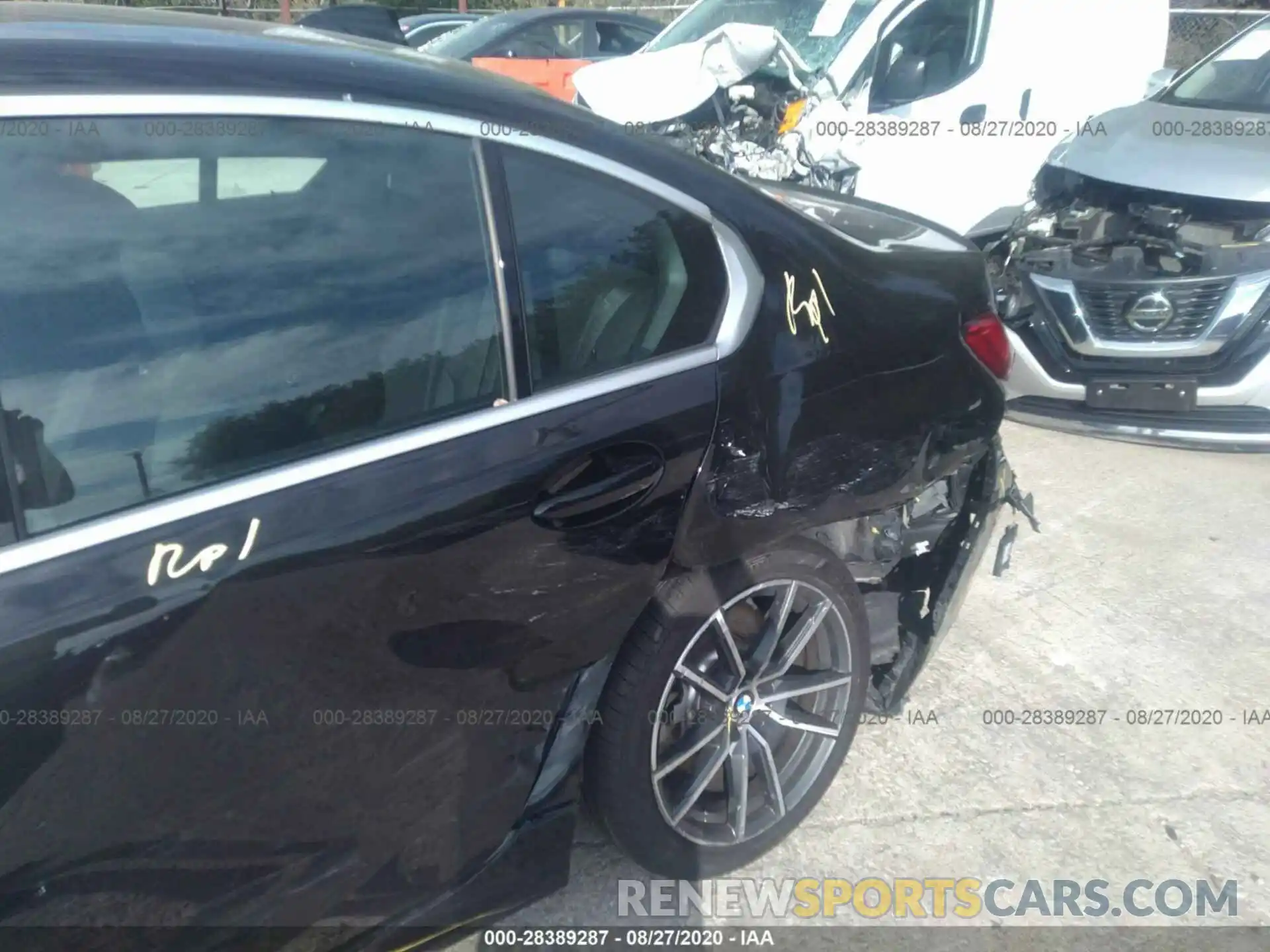 6 Photograph of a damaged car 3MW5R1J03L8B24948 BMW 3 SERIES 2020