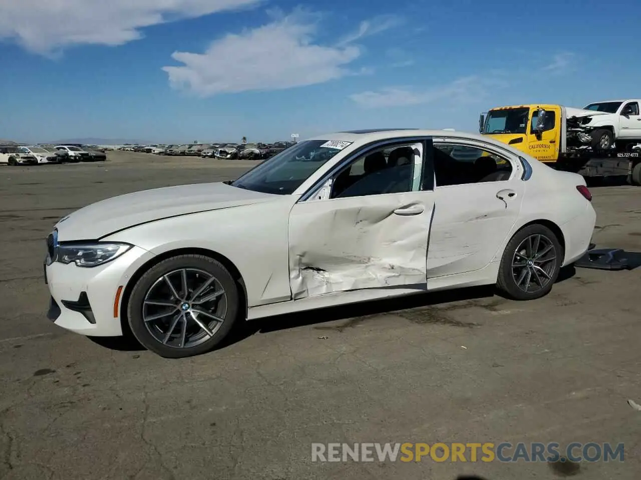 1 Photograph of a damaged car 3MW5R1J03L8B27669 BMW 3 SERIES 2020