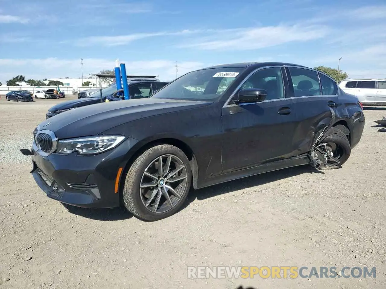 1 Photograph of a damaged car 3MW5R1J03L8B29177 BMW 3 SERIES 2020