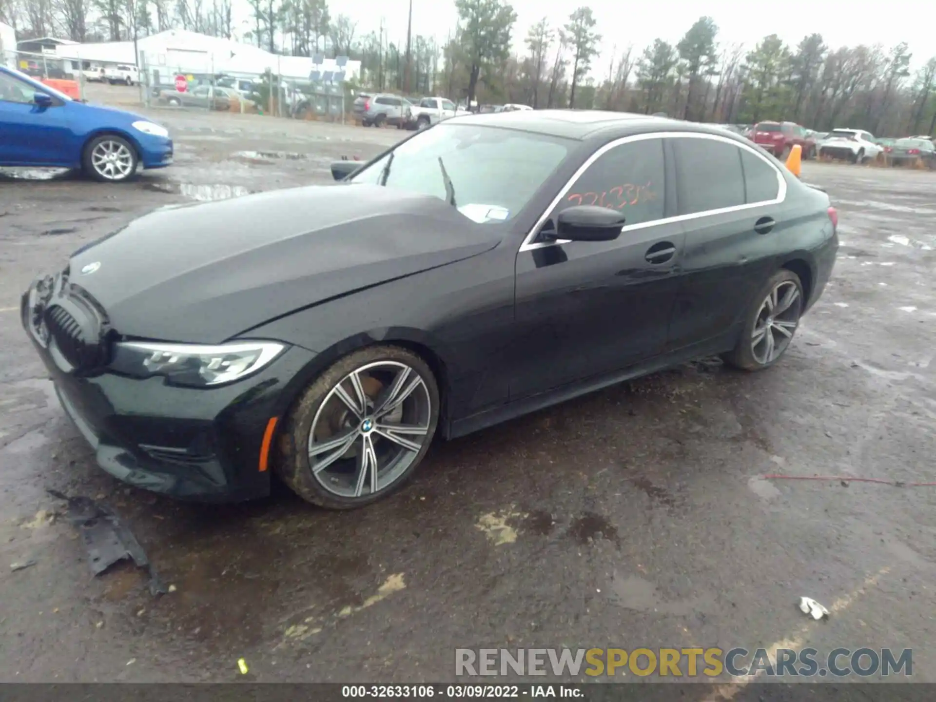 2 Photograph of a damaged car 3MW5R1J03L8B39479 BMW 3 SERIES 2020